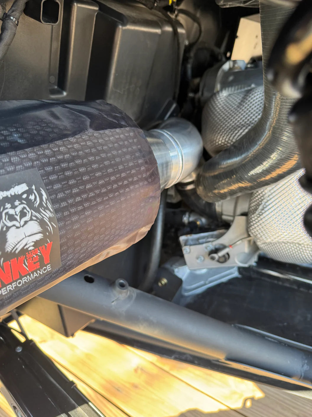 DM Maverick R “Bazooka” Intake system