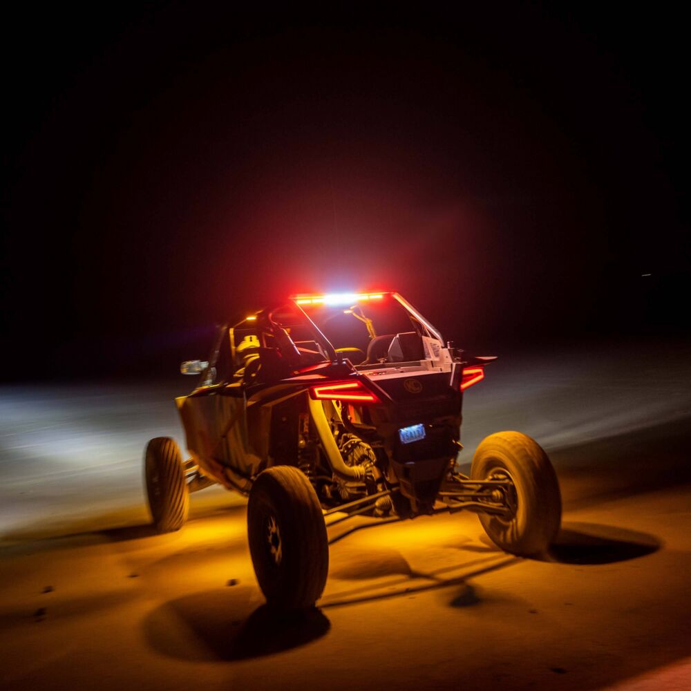 Multi-Function Chase Bar Kit - Rear-Facing LED Light Bar for Polaris RZR Turbo R / RZR Pro XP / RZR Pro S - # 98012