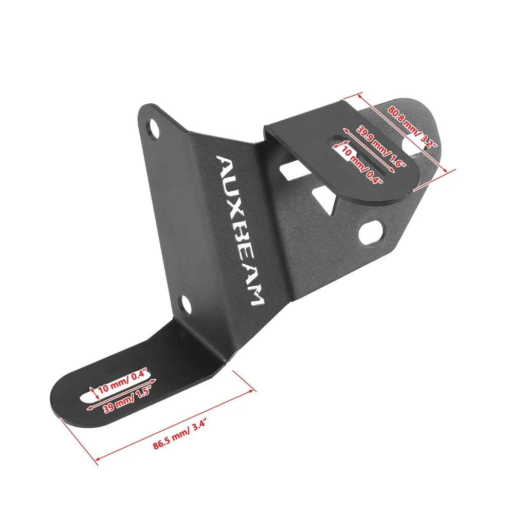 (2pcs/set) Dual A-Pillar Pods Light Mount Brackets for Jeep Wrangler JK 2007-2017