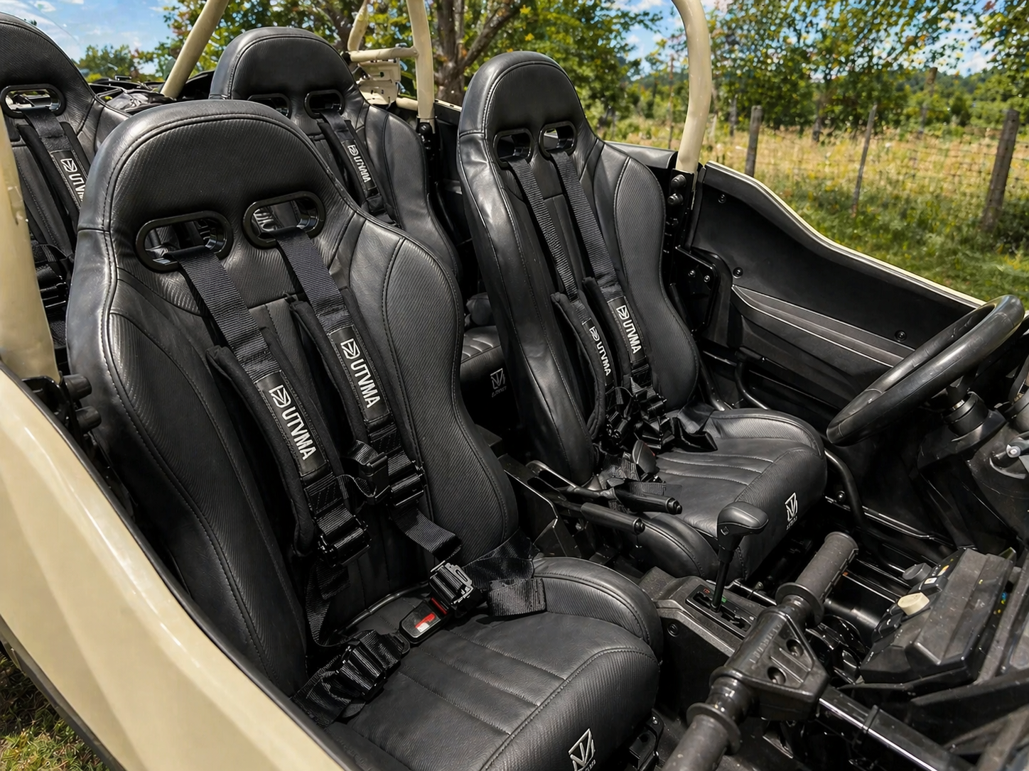 "Weekender" Series Pair of Front Suspension Bucket Seats KRX 2 or 4 Seater (2020+)