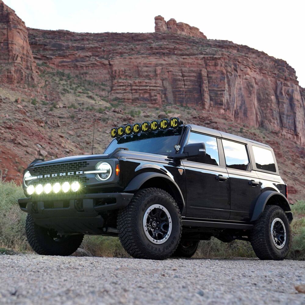 Gravity® LED Pro6 - 39" Light Bar Kit - for 21+ Ford Bronco Front Bumper - # 91341