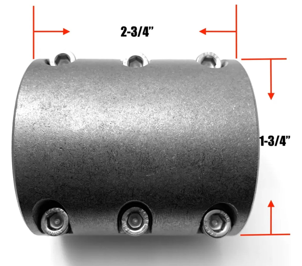 Bolt On Tube Clamps - Weldable