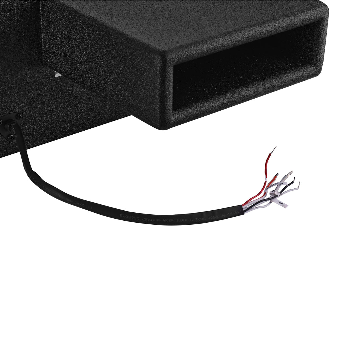 Polaris RZR PRO/XP 10" Bandpass Subwoofer Enclosure for Rear Cargo Box with Digital LED Lights | EXL-X10.2D Preloaded