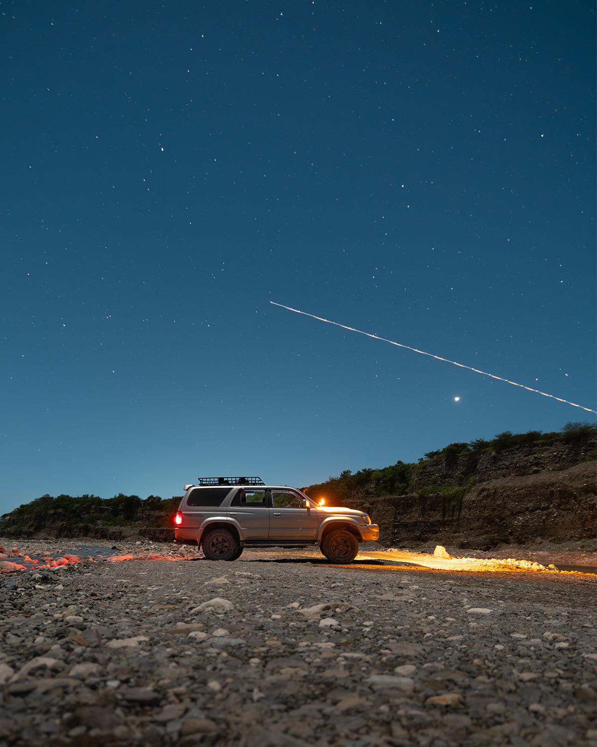 CUBE-Z Series 4 Inch LED Pod Lights Off Road Lights with White DRL & Amber Turn Signal Lights