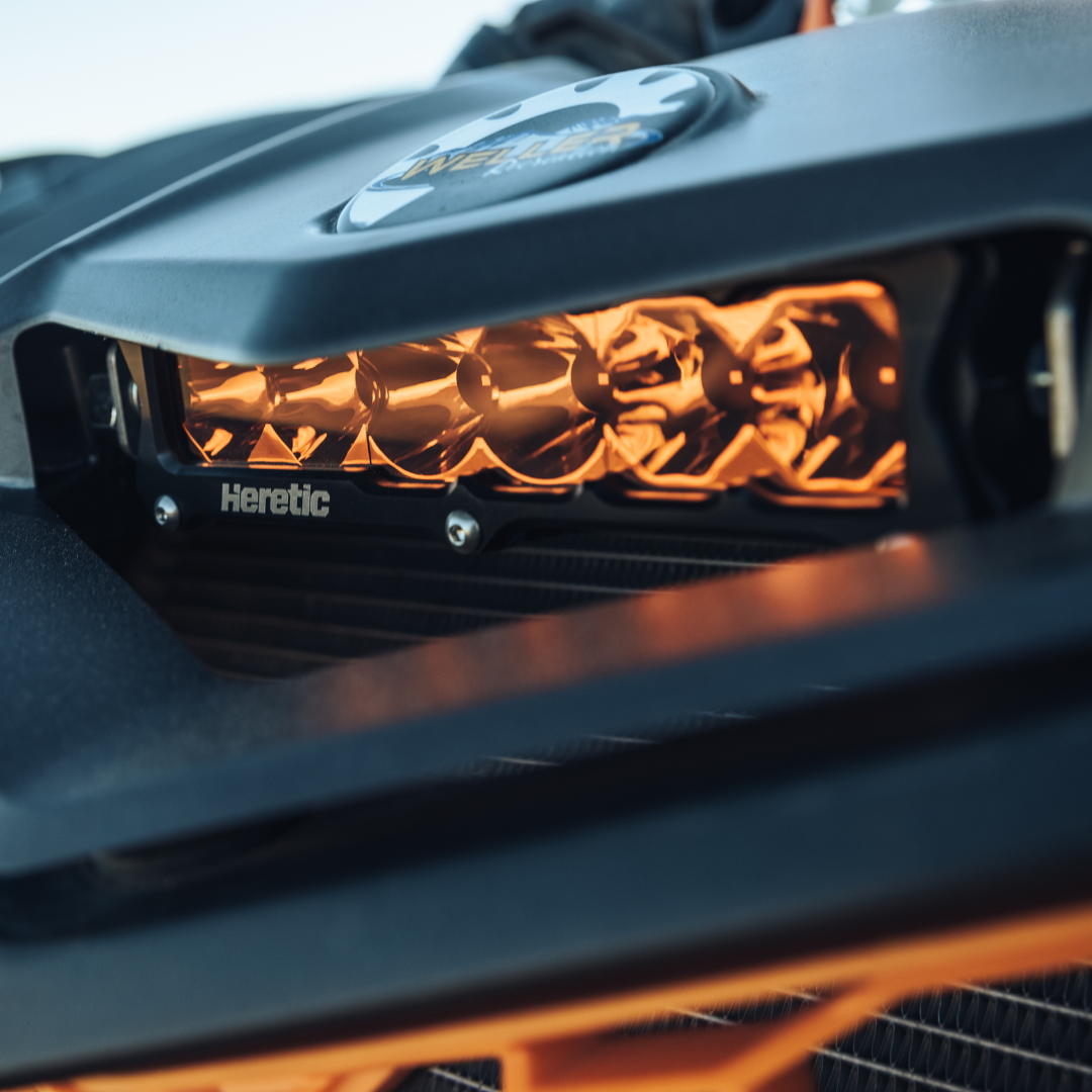 Can-Am Maverick X3 6 Inch Hood Scoop LED Light Bar