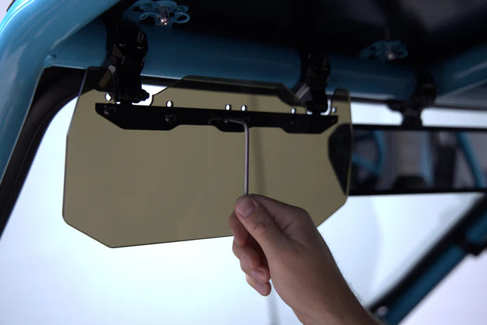 12" SUN VISOR (Pair Driver/ Passenger) PREORDER