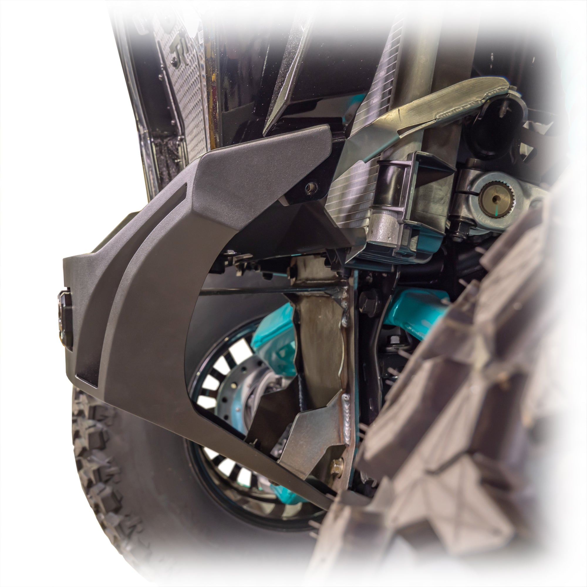 DRT Polaris RZR Pro R /Pro S/Turbo R 2022+ V2.0 Front Winch Bumper Back Side view