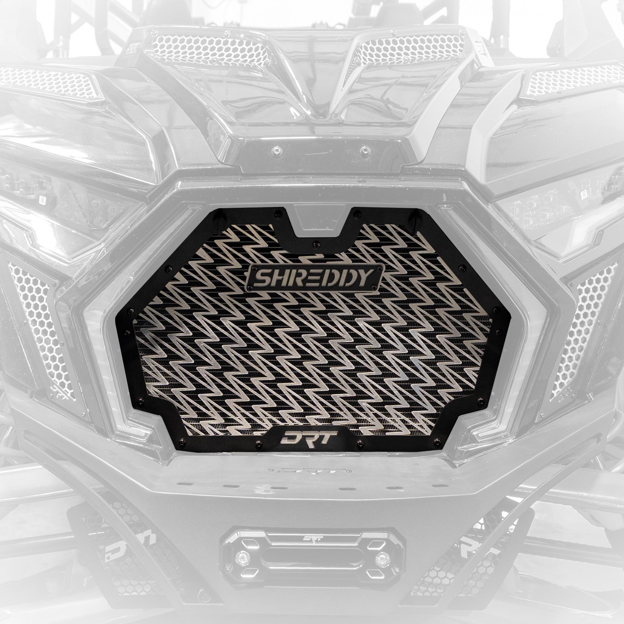 DRT x Shreddy Aluminum Front Grill for Polaris 2025+ RZR Pro XP/Pro S /Pro R