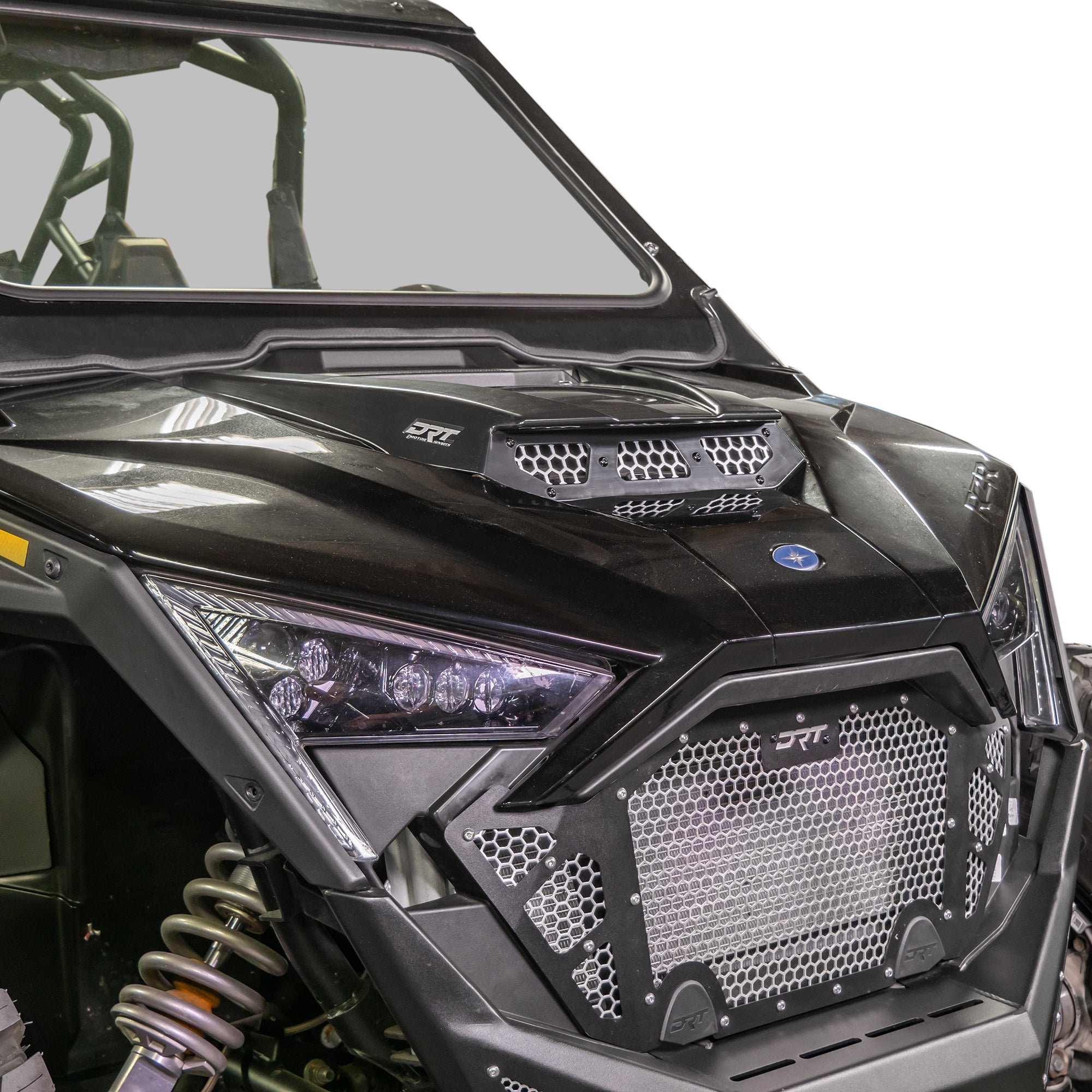 V2.0 Hood Scoop for DRT RZR Pro XP / Pro R / Turbo R 2020-2024 Pro Series - Black