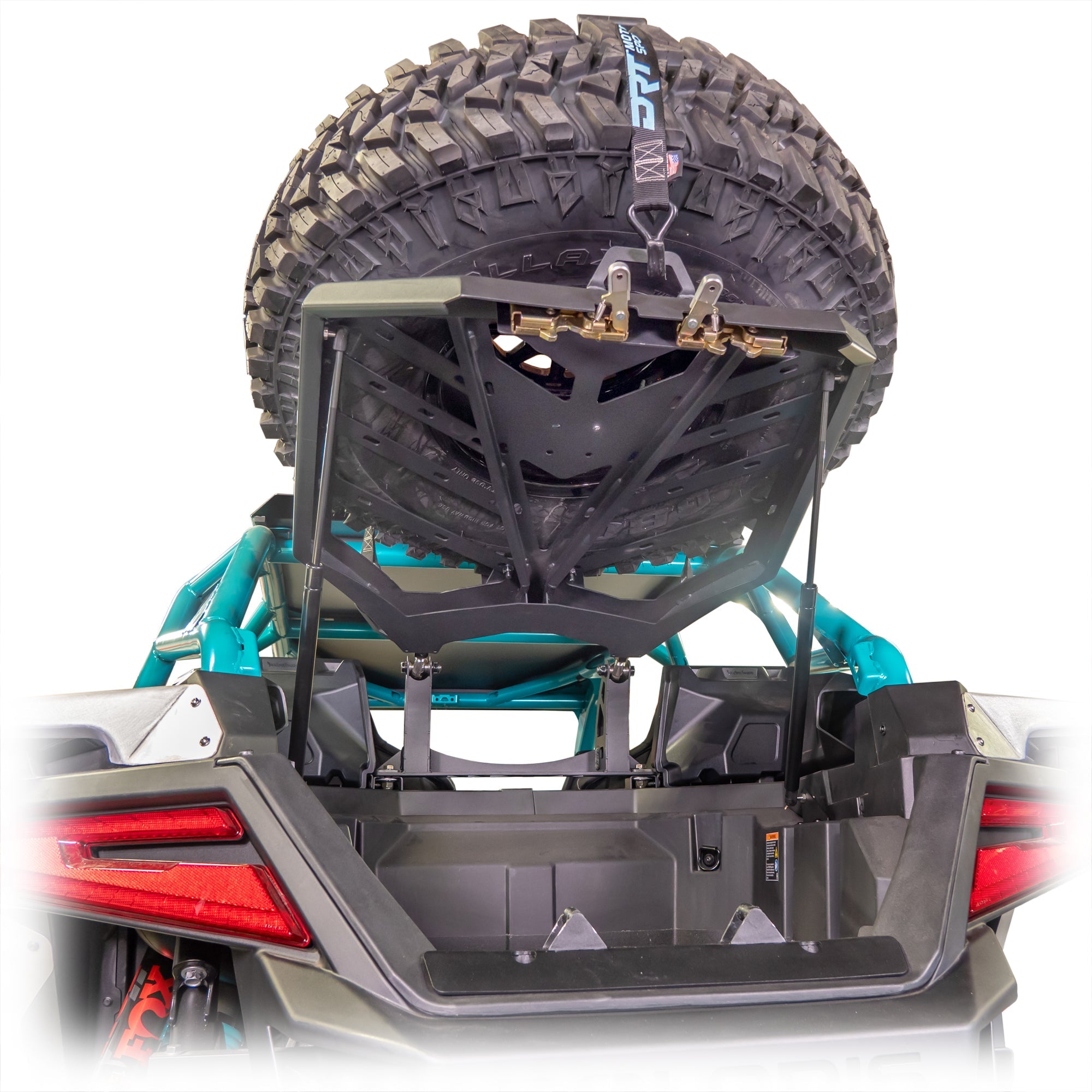 Tire Carrier/Adventure Rack V2.0 for Polaris RZR Pro Series