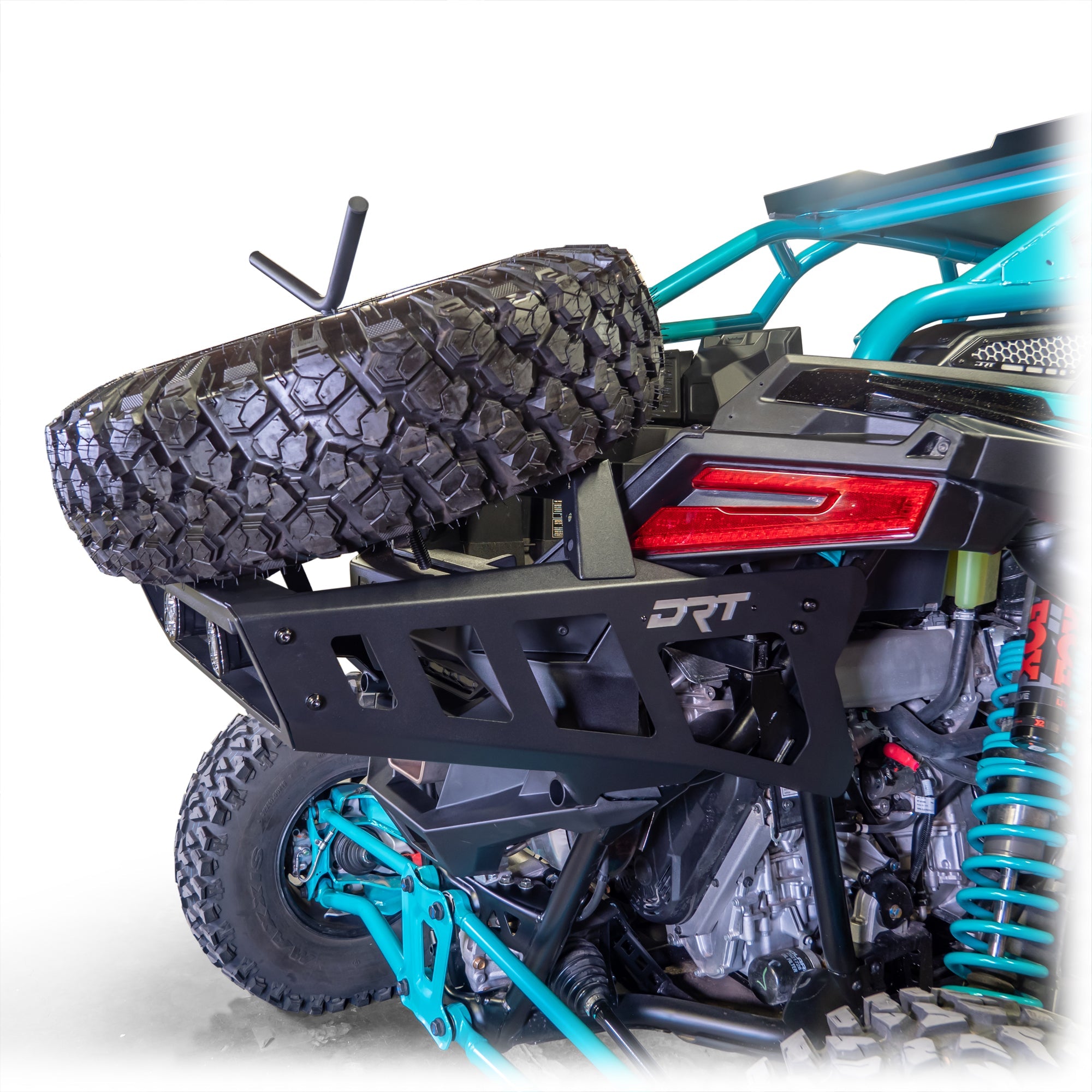 Desert Runner Fixed Tire Carrier for Polaris RZR Pro R