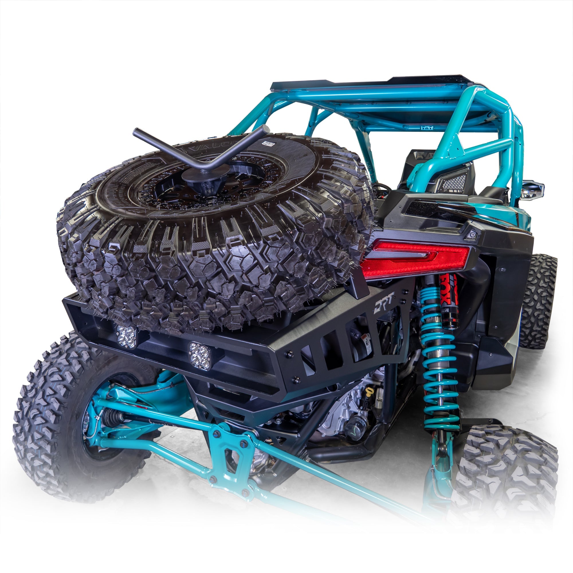 Desert Runner Fixed Tire Carrier for Polaris RZR Pro R