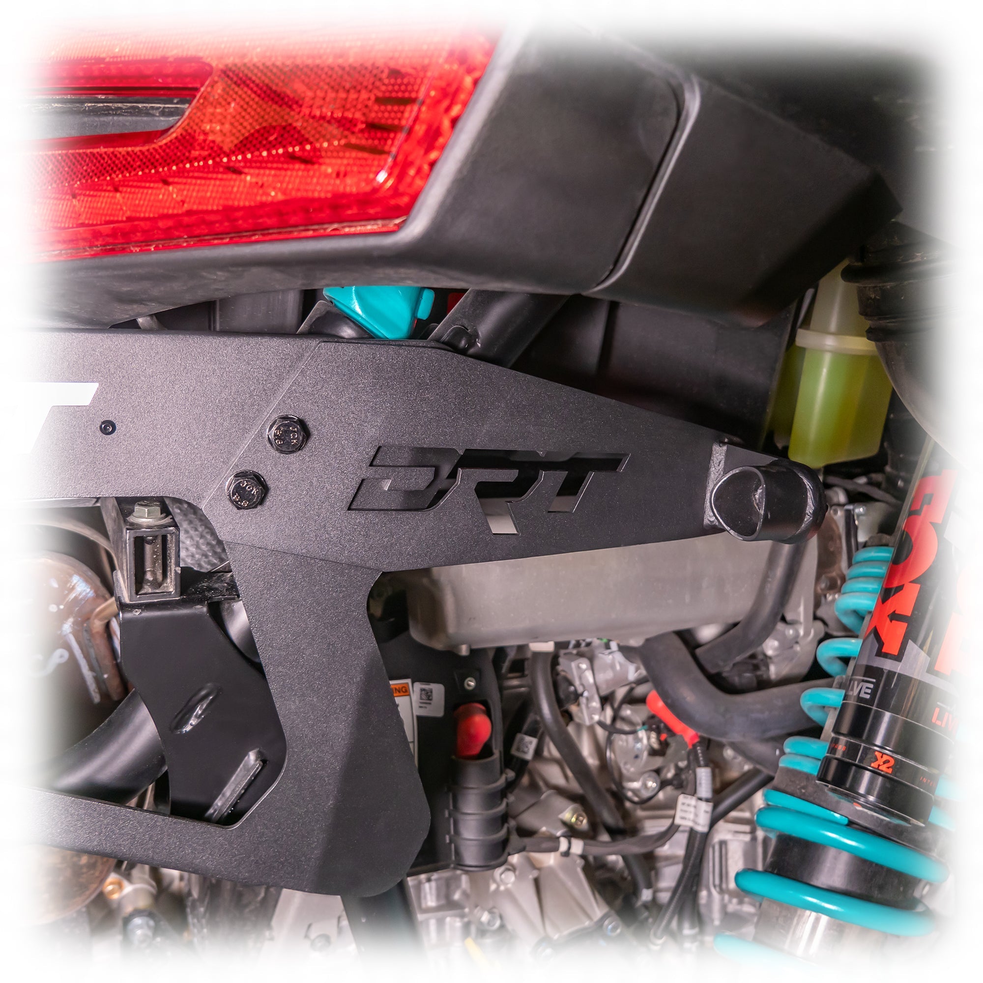 Fixed Tire Carrier AGM Electric Jack Holder Kit for Polaris Pro R Desert Runner