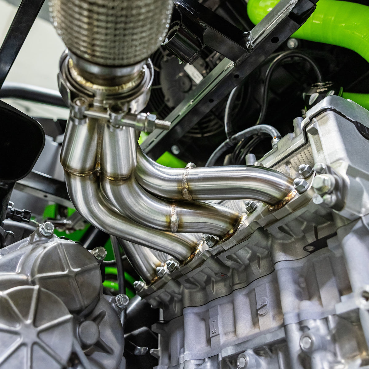 Evolution Powersports - Exhaust - EVP Magnum Exhaust Systems for Kawasaki Teryx H2