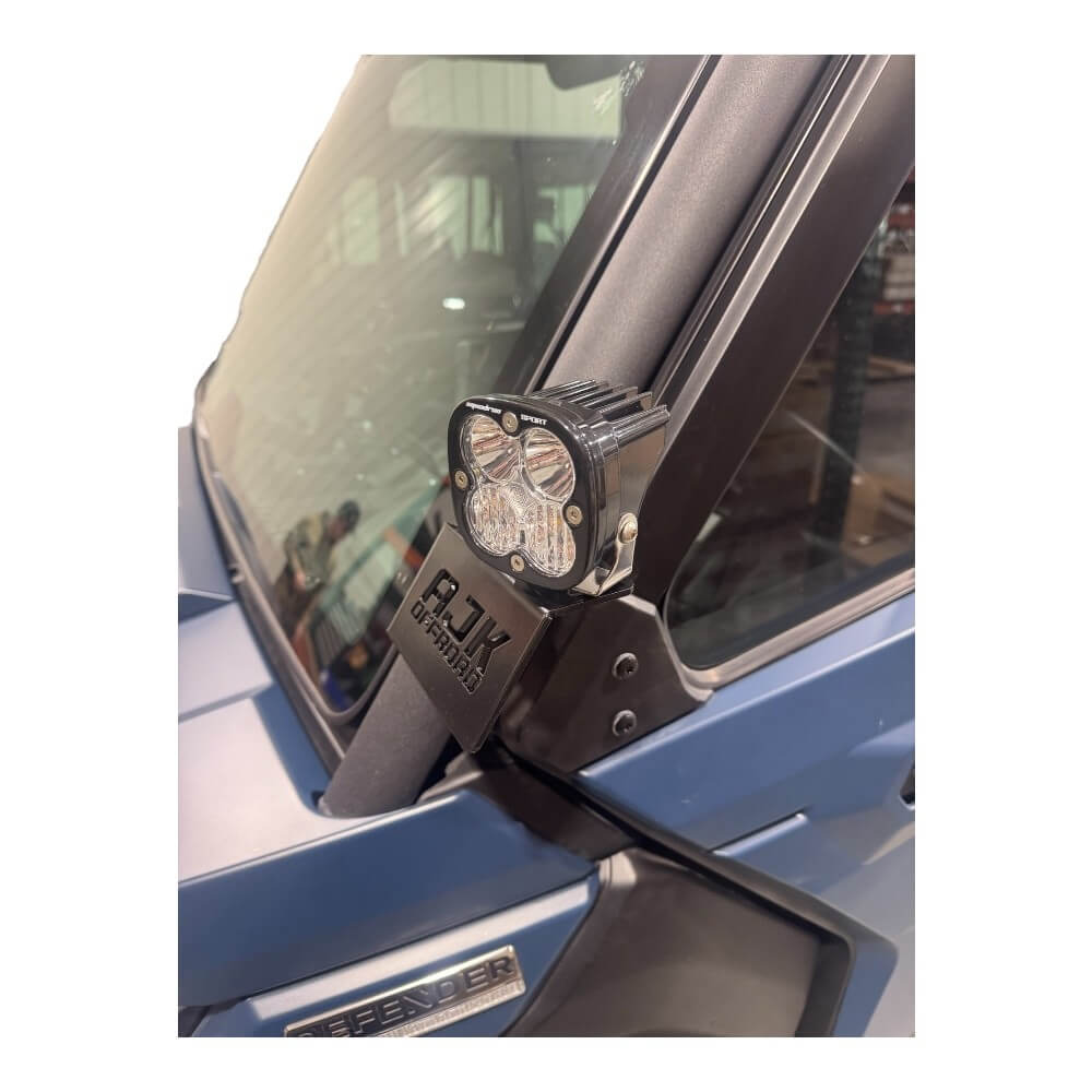 Can-Am Defender HD10 and HD11 A Pillar Light Mount