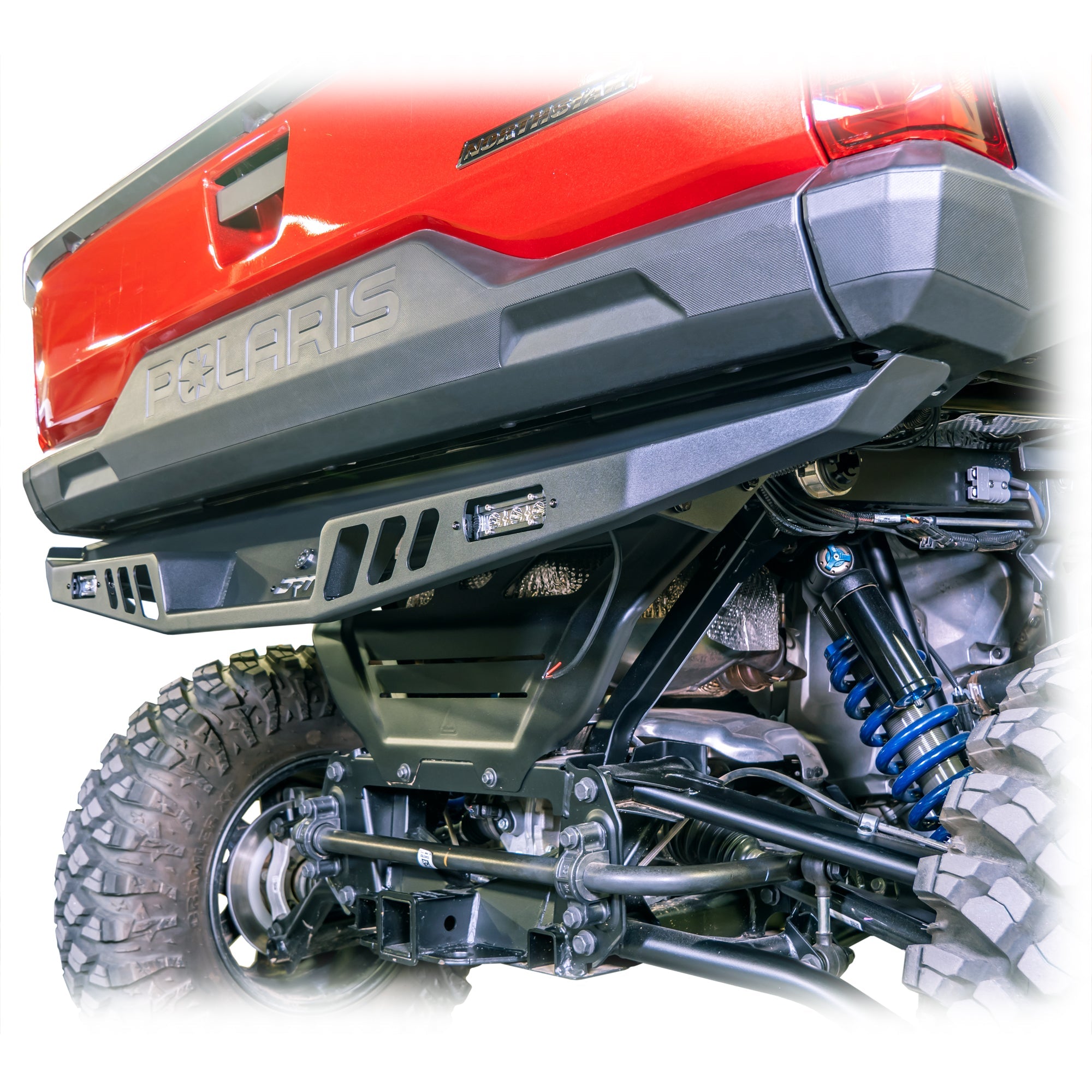 DRT Polaris Ranger XD 1500 2024+ Rear Bumper Side view