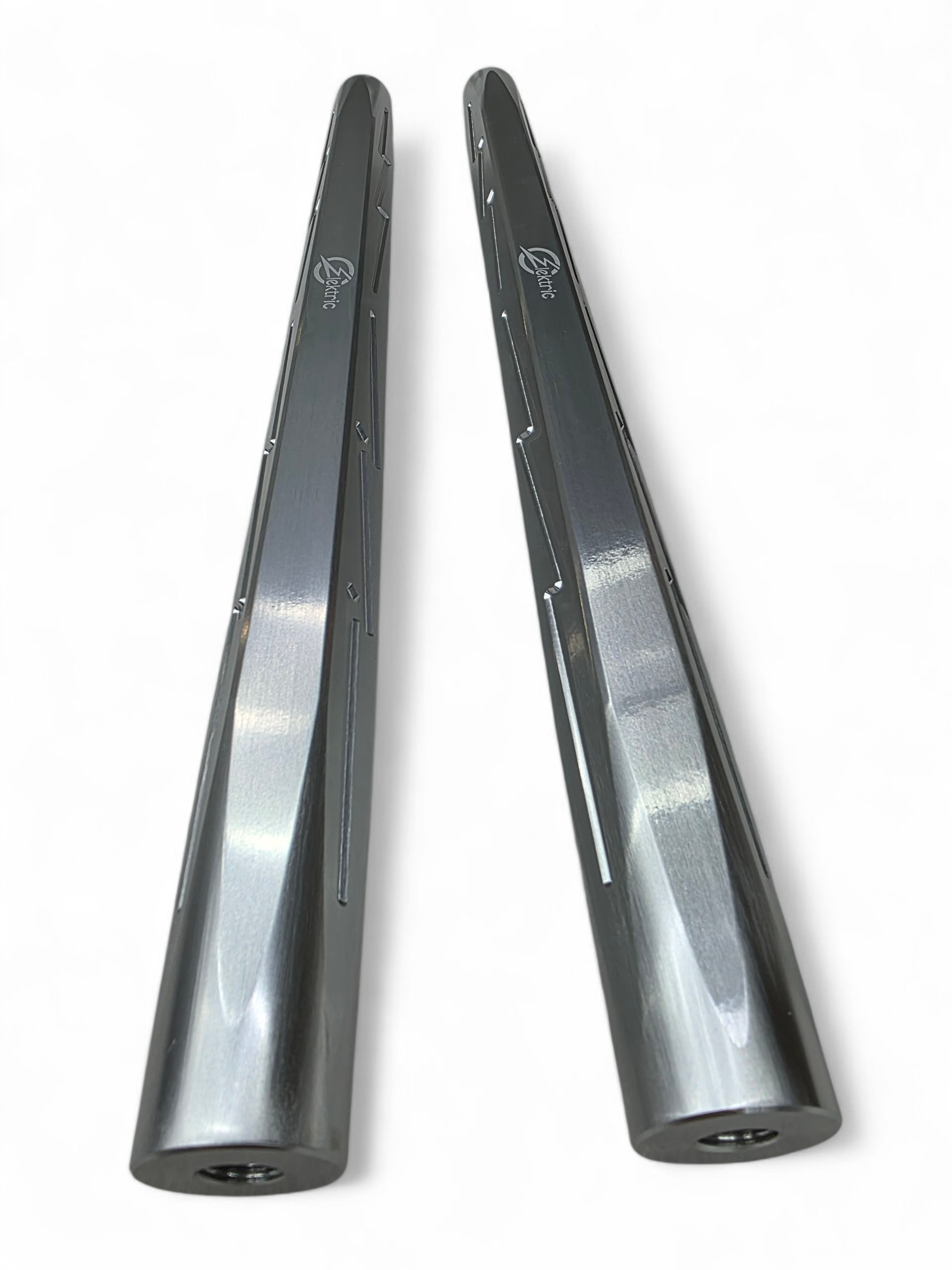 2017+ Can Am X3 Maverick Billet Tie Rods Anodized Clear (RS 72" Model Only)