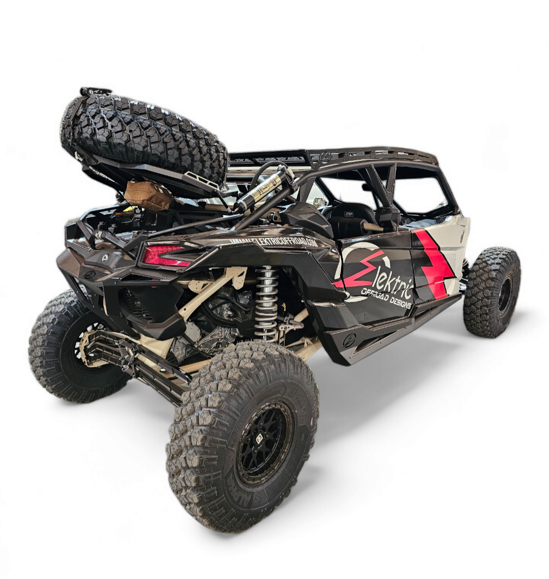 2017-2024 Can Am X3 Maverick Volt Series Baja Spare Tire Rack