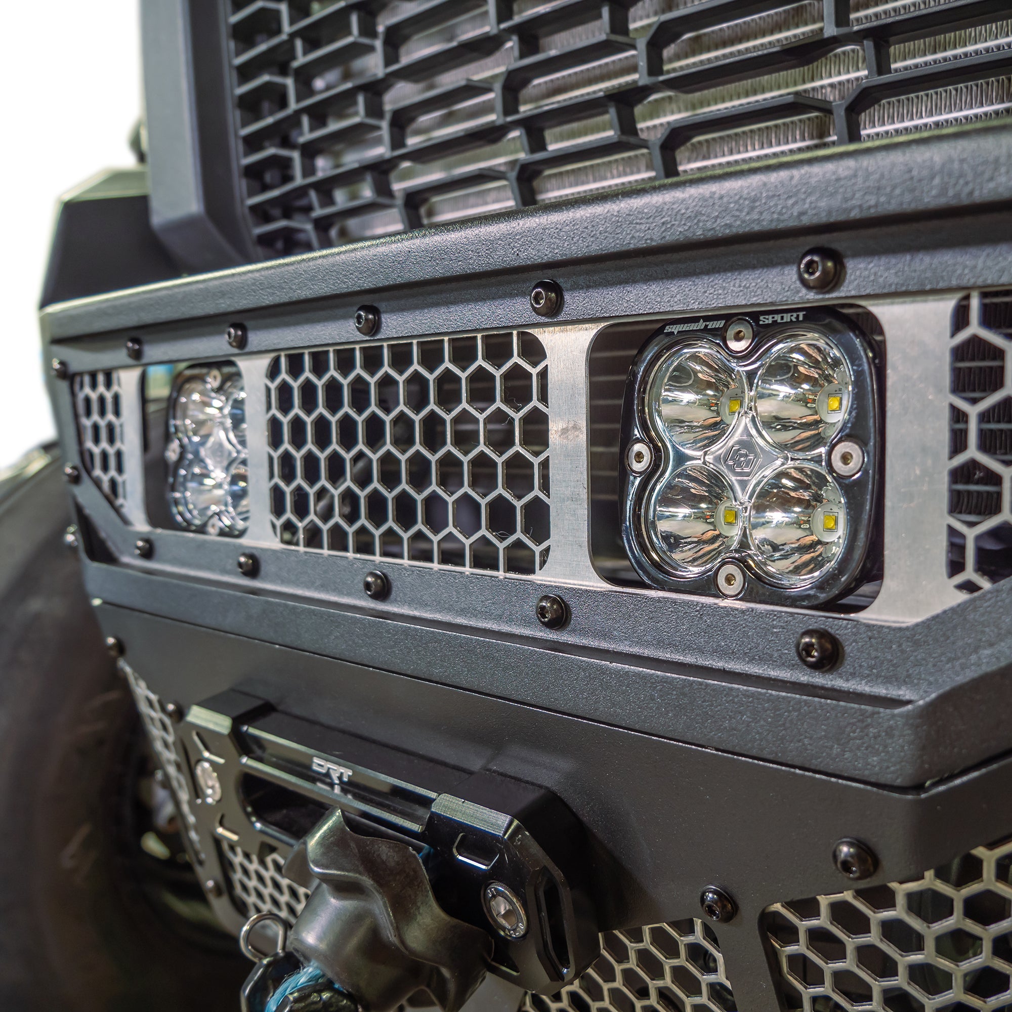 Polaris Xpedition front bumper with trail ready protection