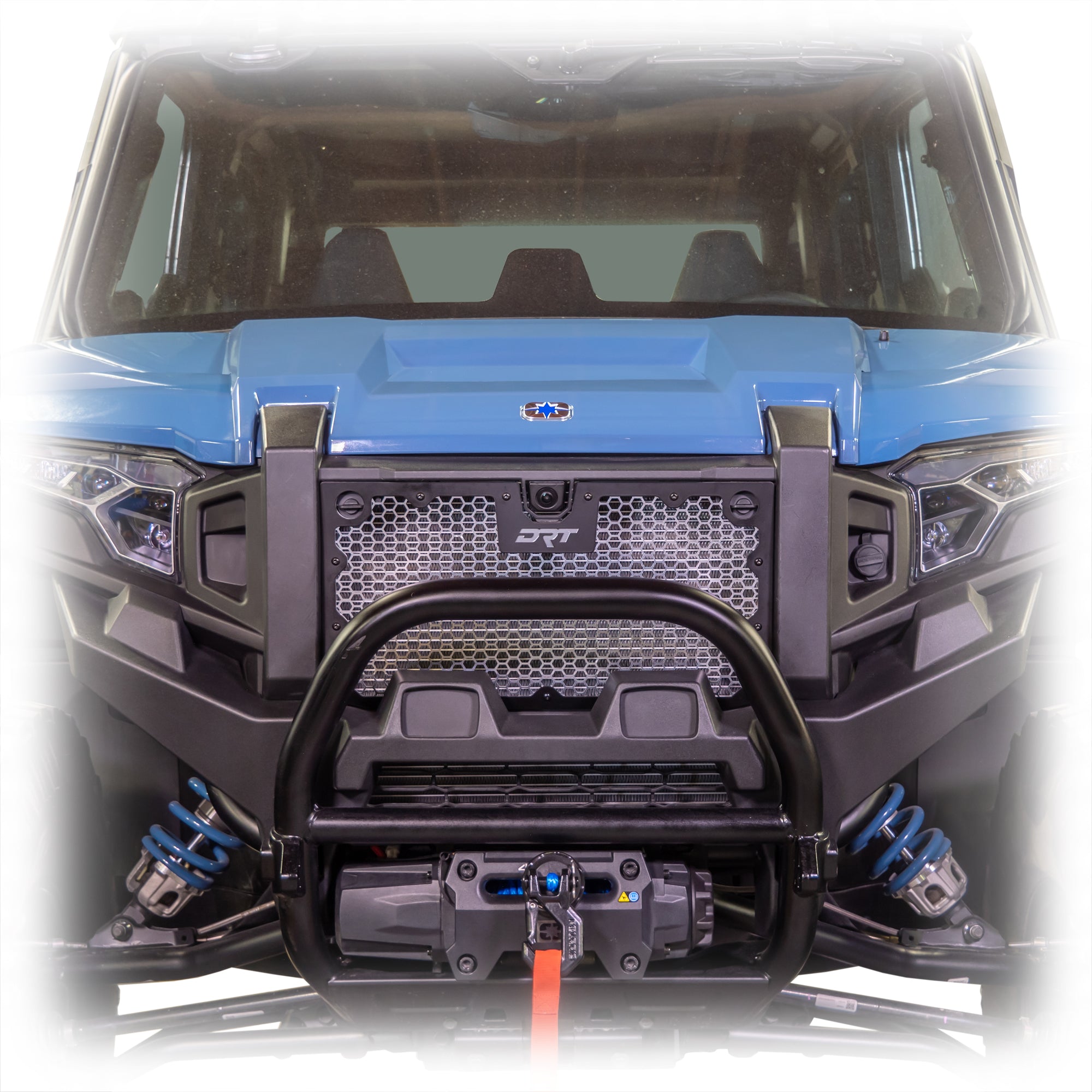 Mesh grille panel designed for the Xpedition front end