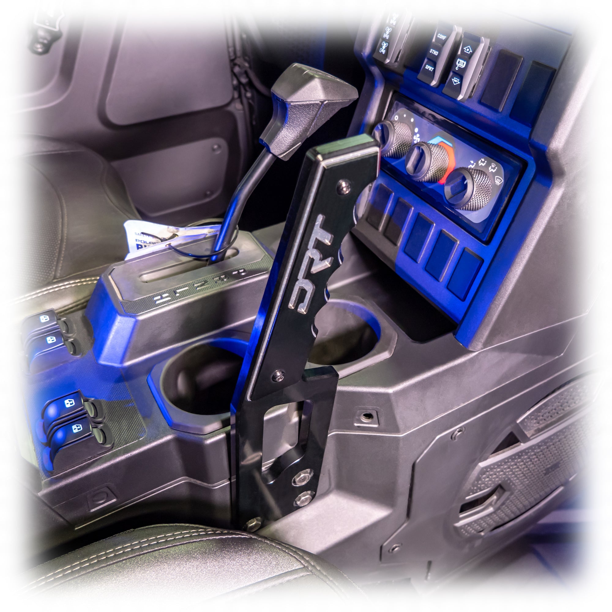 Compact passenger accessory in a precision machined design
