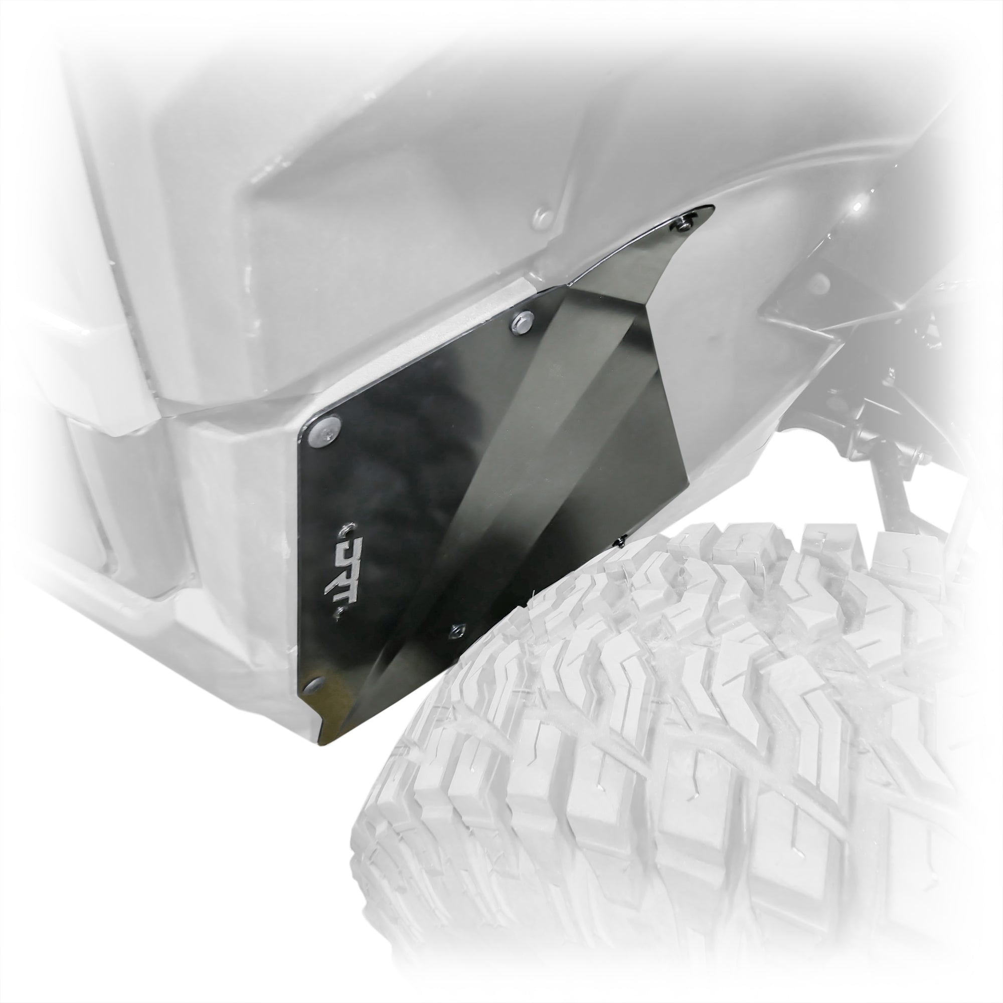 Heavy duty front inner liners guarding debris in wheel wells