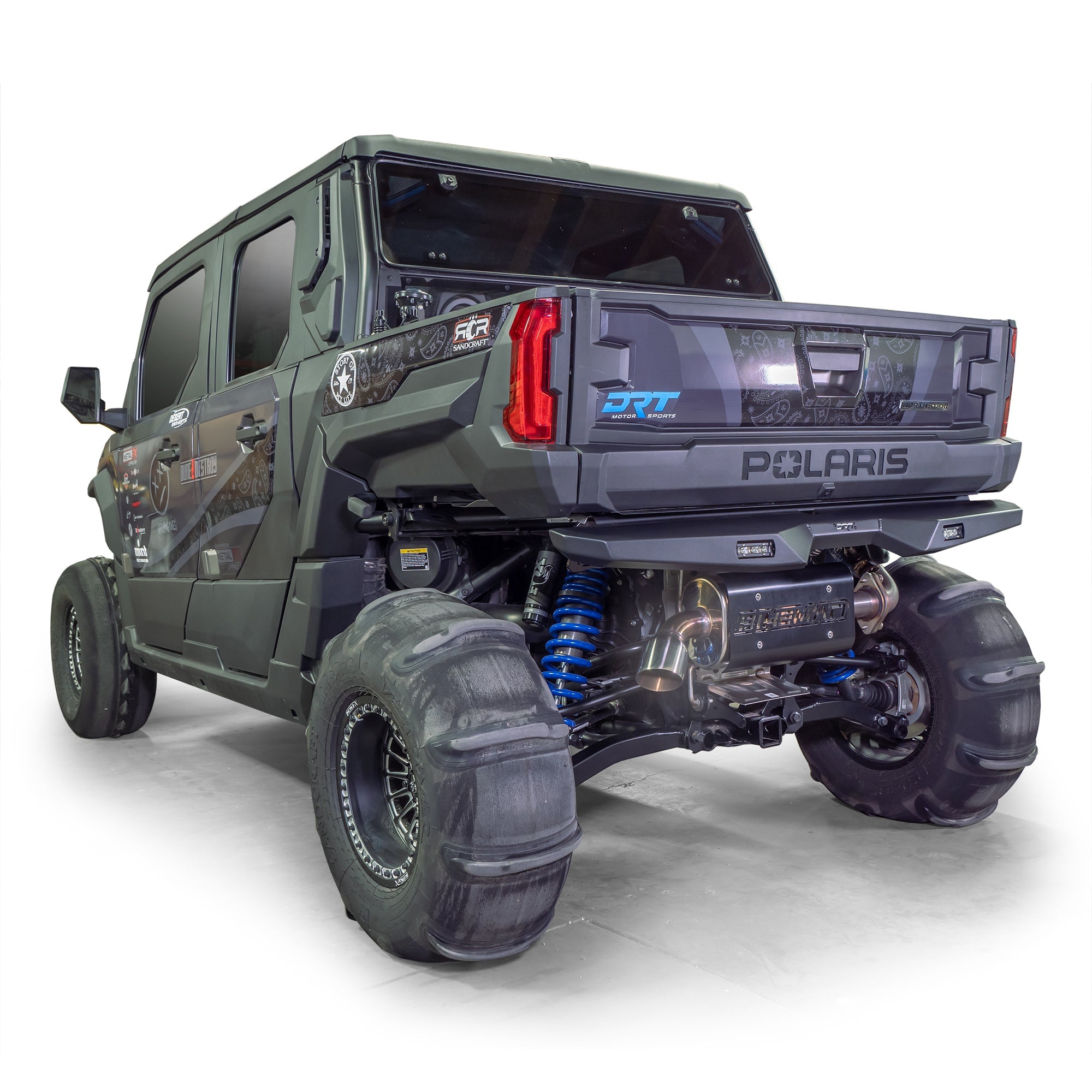 Polaris Xpedition rear bumper installed on vehicle