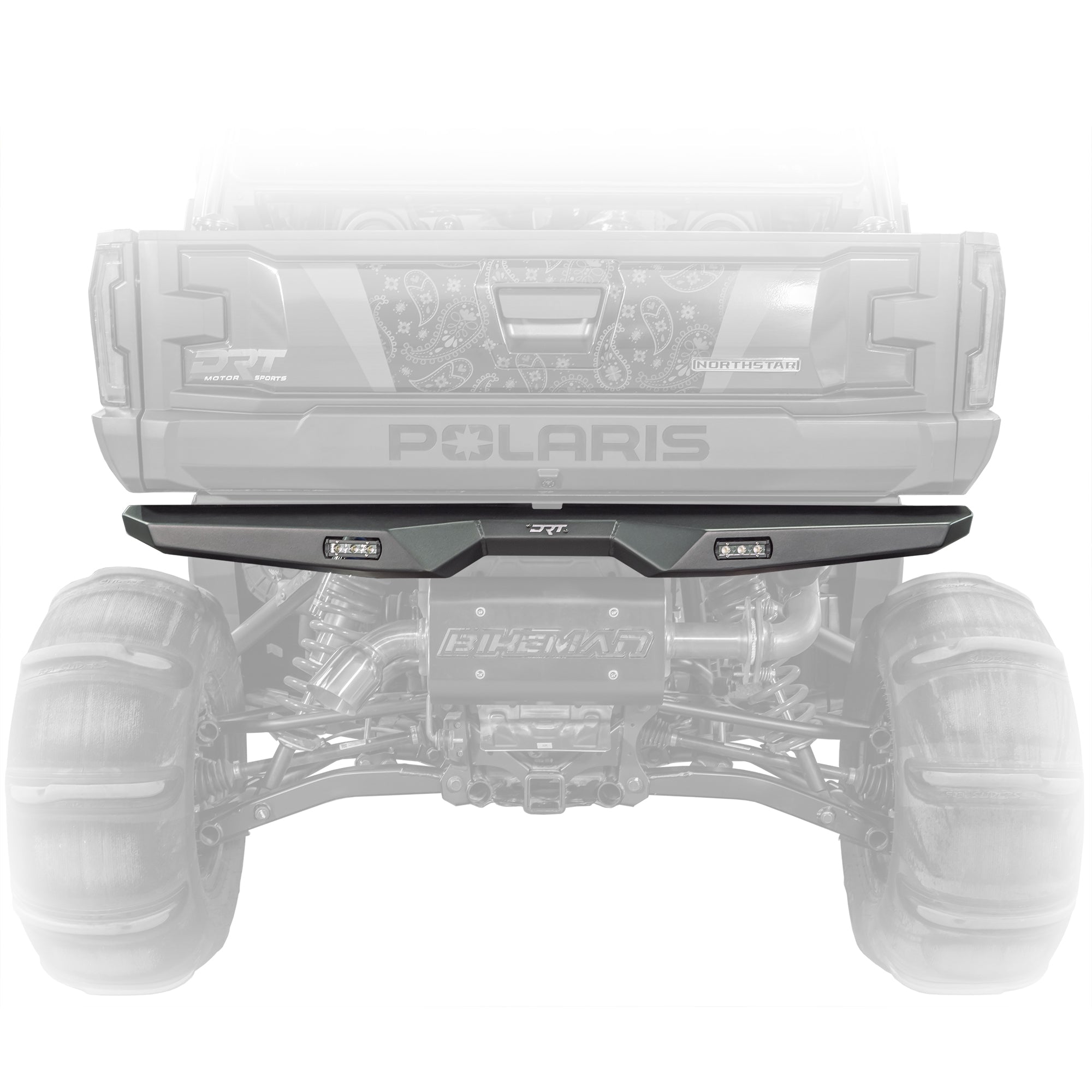 Polaris Xpedition rear bumper installed on vehicle