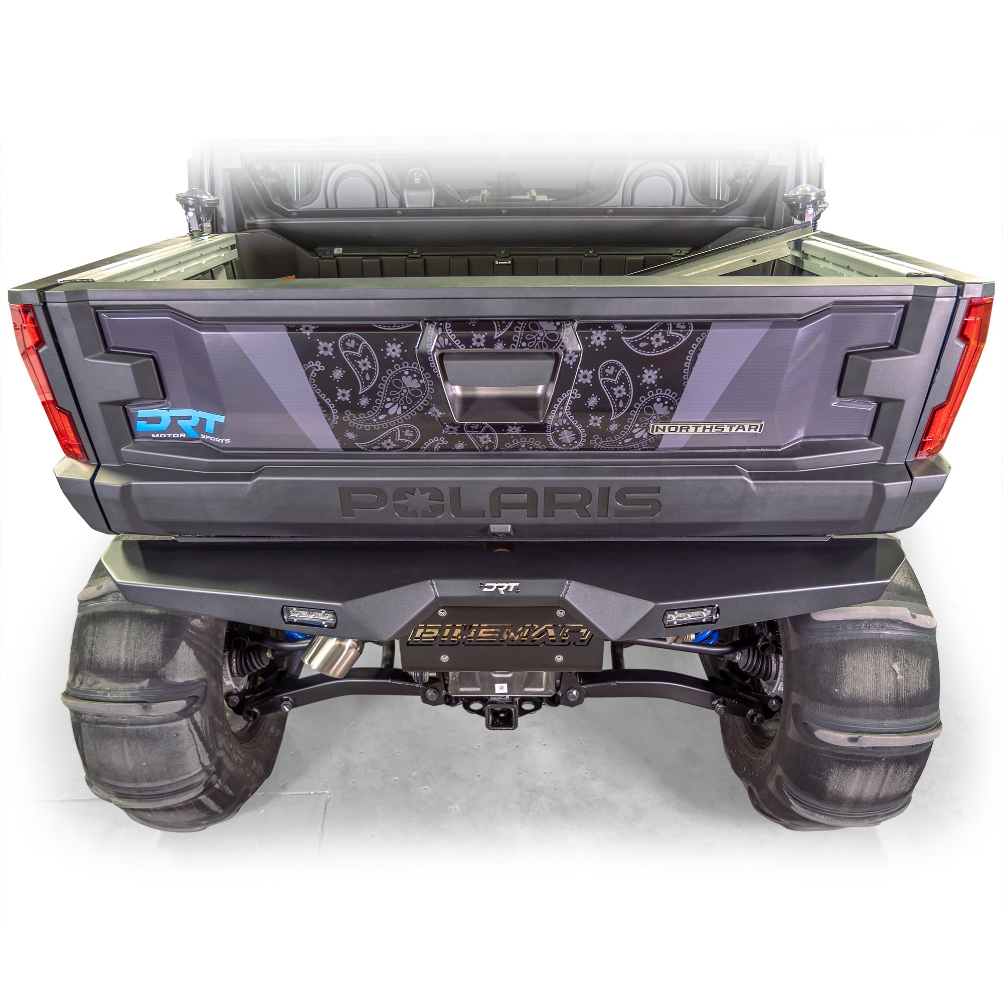 heavy-duty steel rear bumper for Polaris Xpedition 2024+