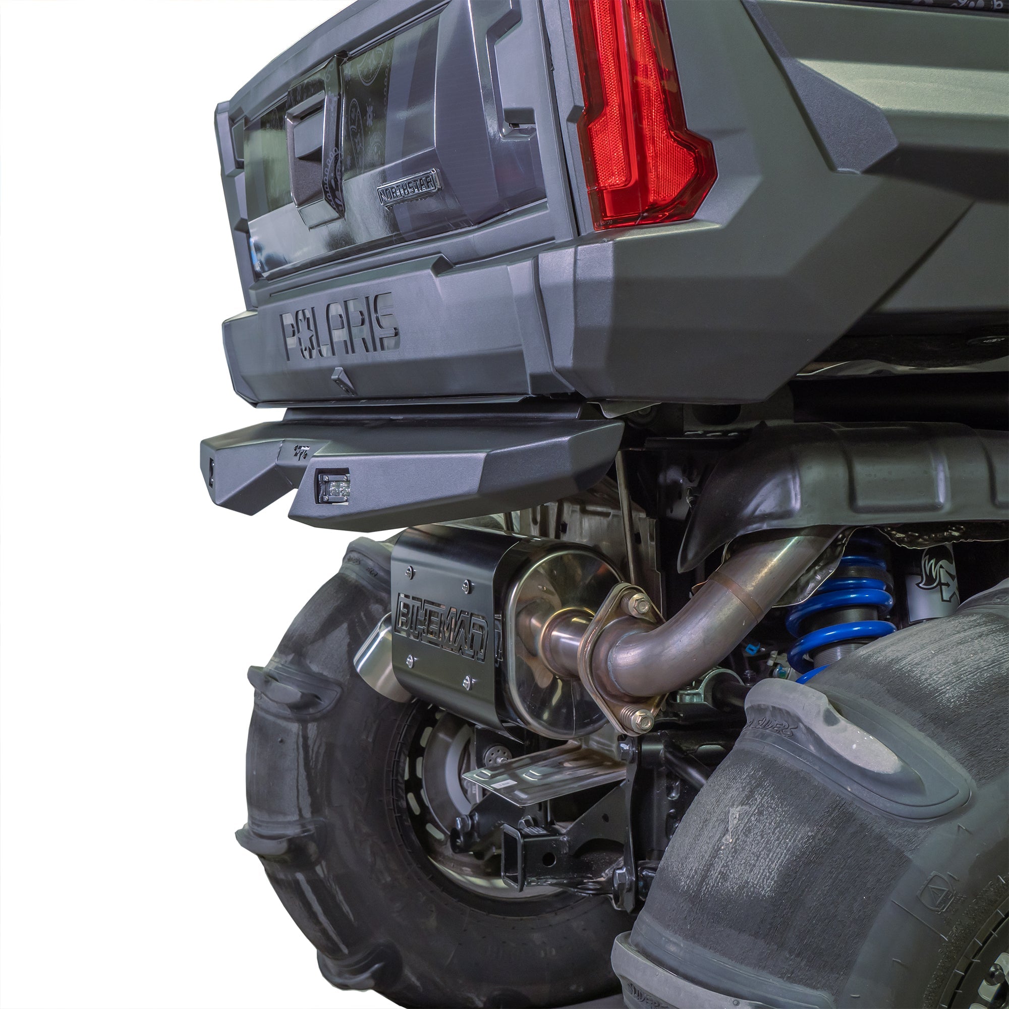 Polaris Xpedition rear bumper installed on vehicle