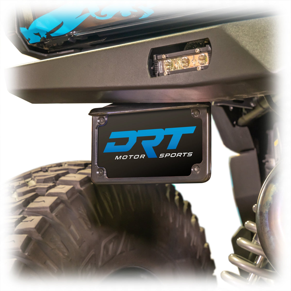 DRT steel bracket for 2024+ Polaris Xpedition license plate