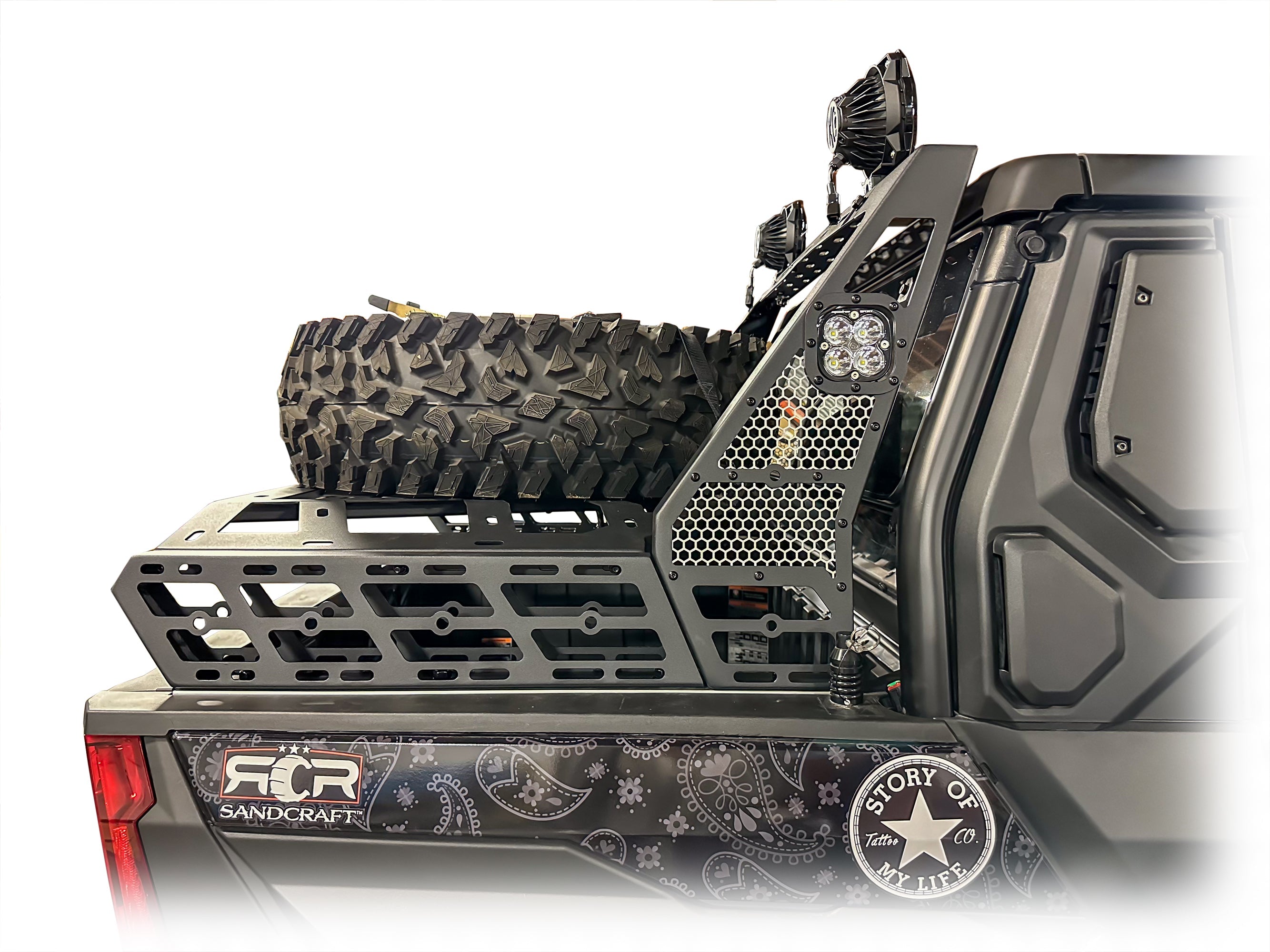 Chase Rack / Tire Carrier System for 2024+ Xpedition XP/XP5