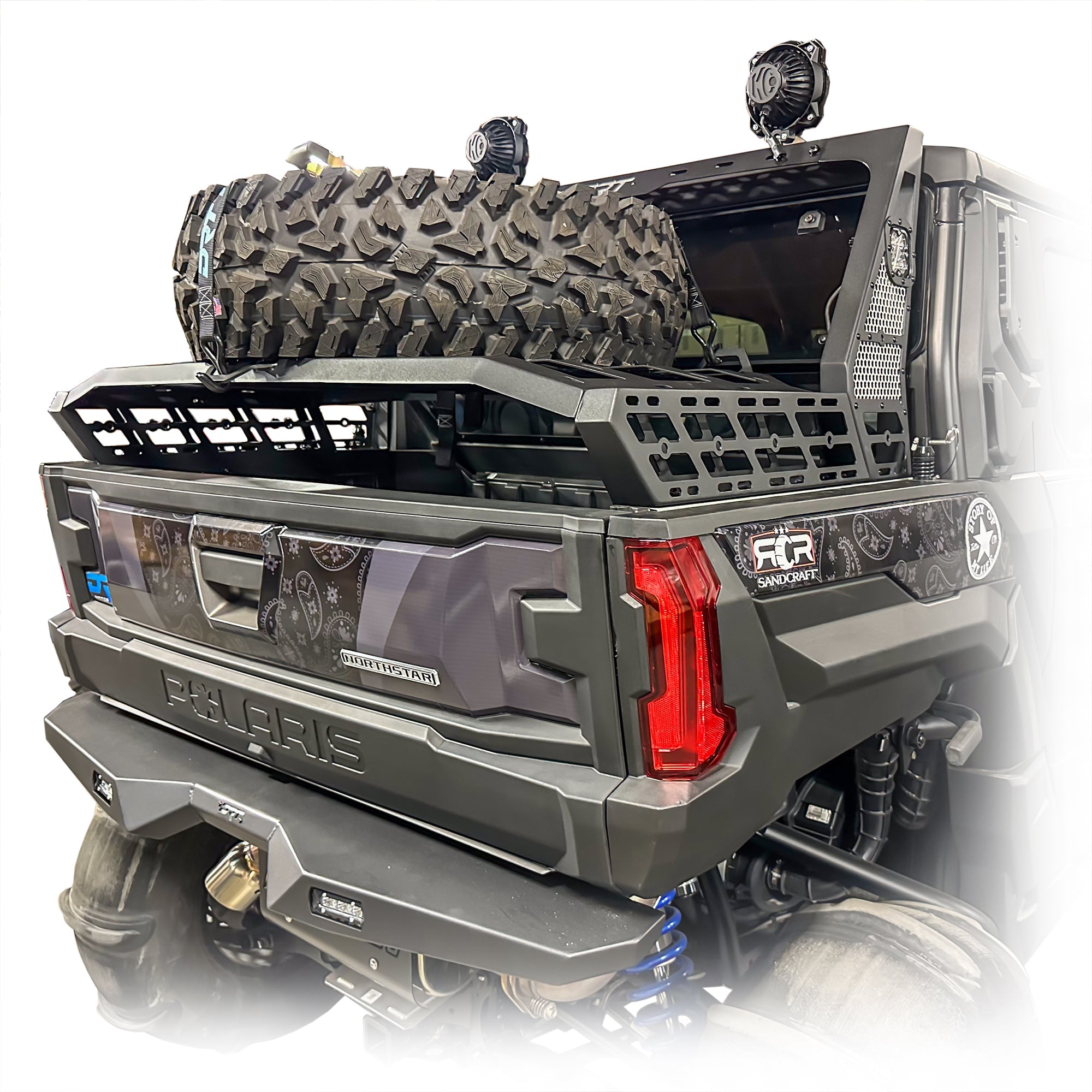 Chase Rack / Tire Carrier System for 2024+ Xpedition XP/XP5