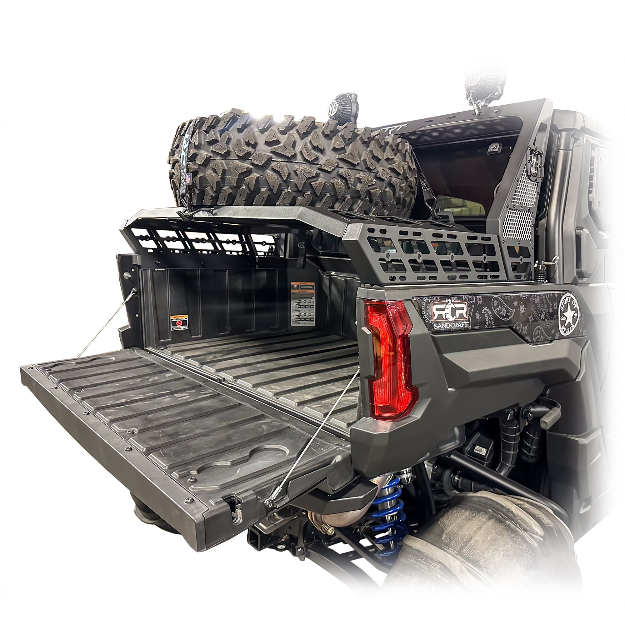 Chase Rack / Tire Carrier System for 2024+ Xpedition XP/XP5