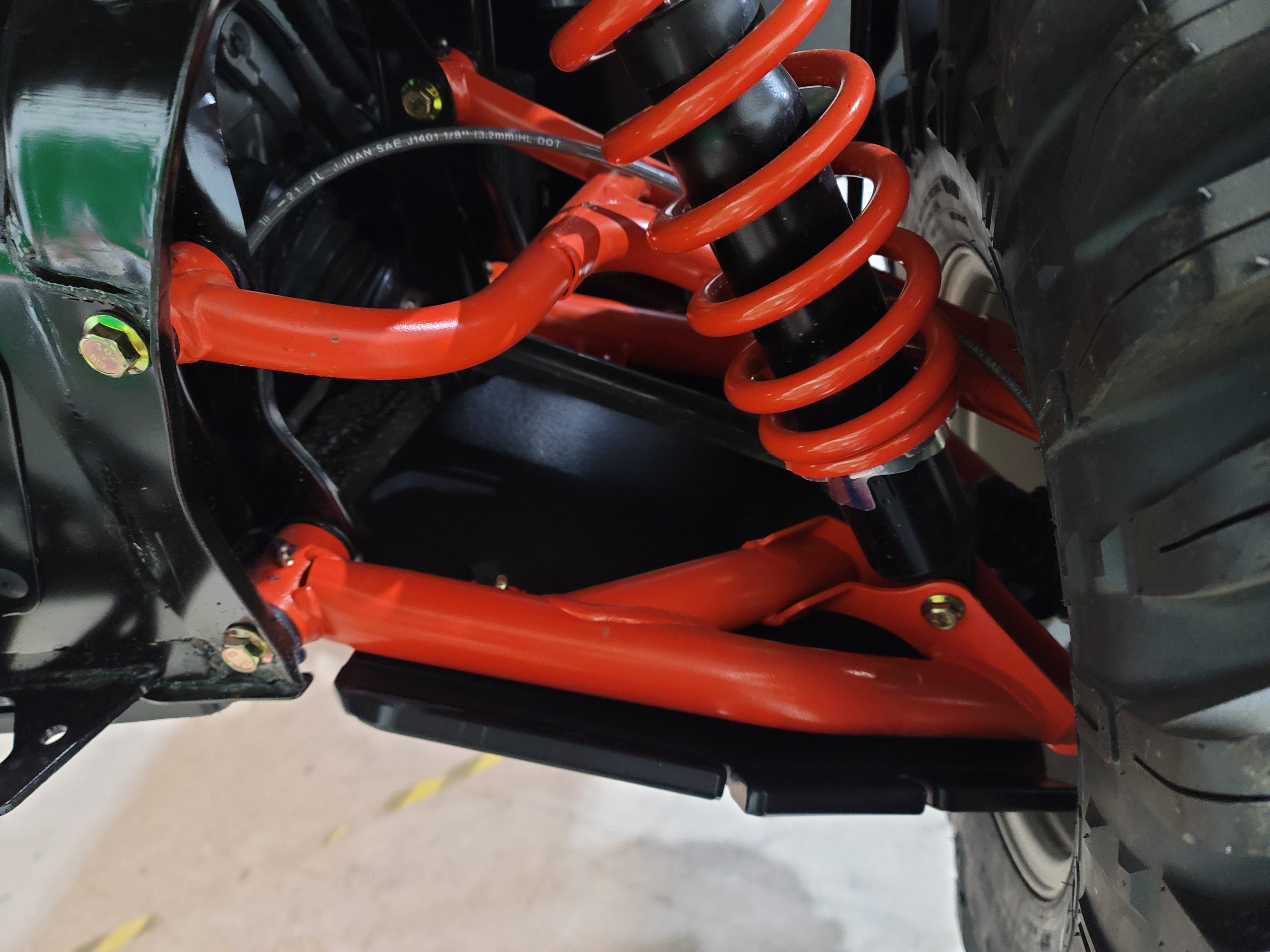 Trail Armor Can Am Defender, Defender X MR, Defender Max, and Defender Pro iMpact A-Arm guards for FACTORY ARCHED A-ARMS