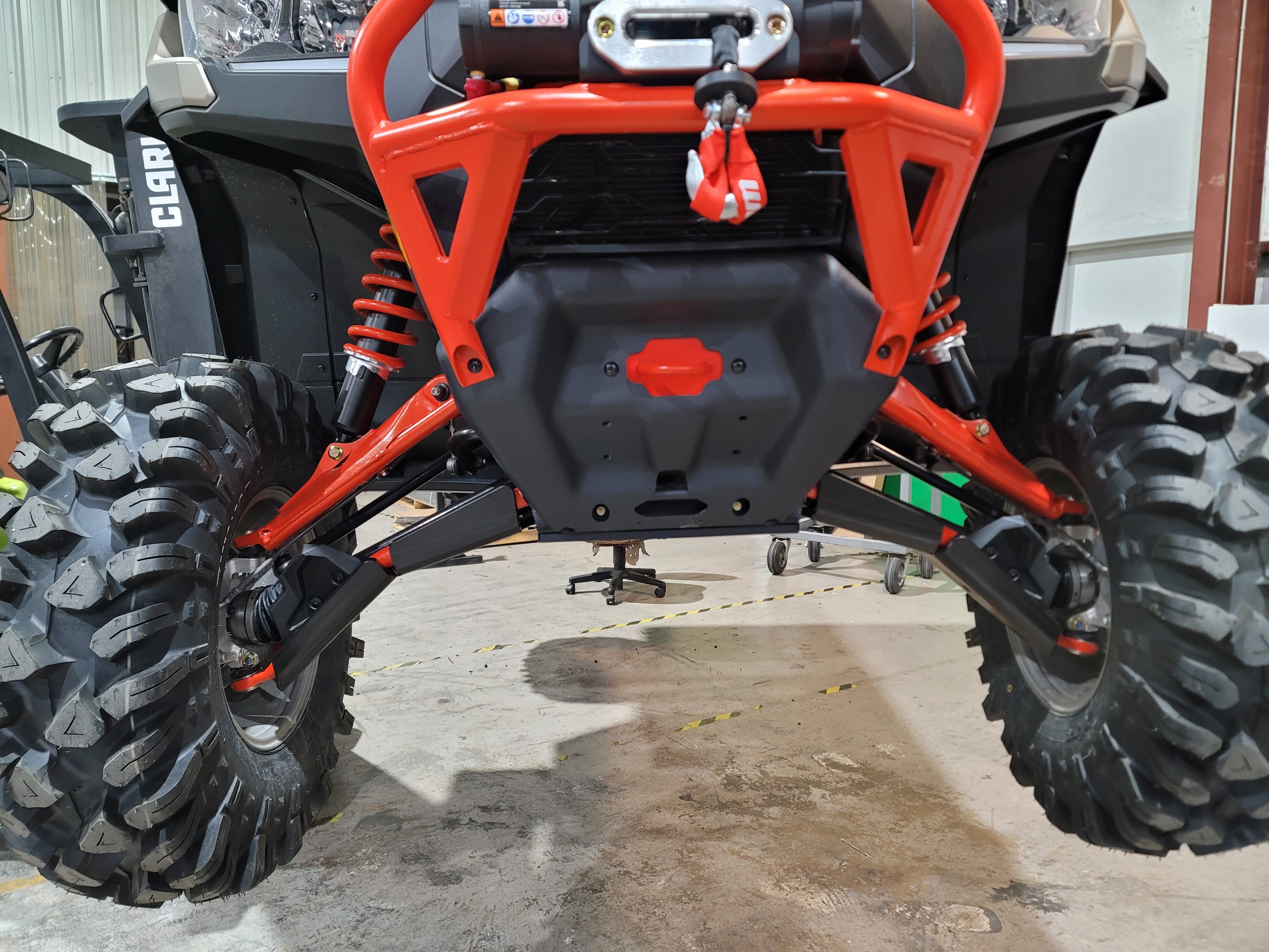 Trail Armor Can Am Defender, Defender X MR, Defender Max, and Defender Pro iMpact A-Arm guards for FACTORY ARCHED A-ARMS