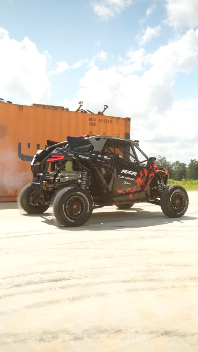 2020-2025 Polaris RZR Pro XP/XP4 Turbo Center Exit Sport Pro Dual Tip Muffler