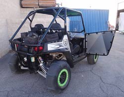 50 Cal RZR Doors Black on Black