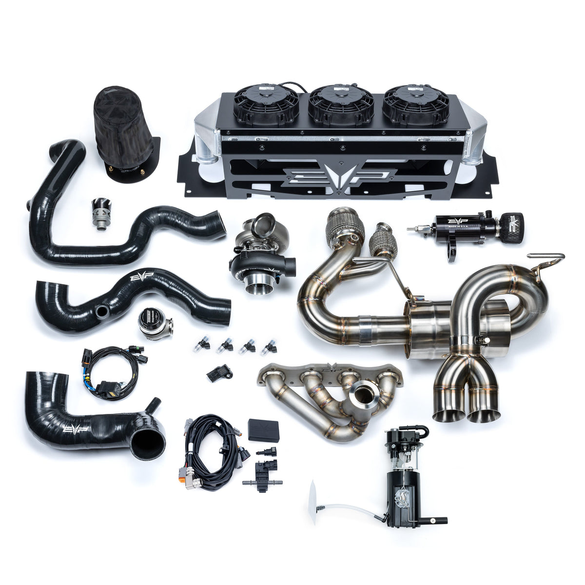 Evolution Powersports - Turbo Kits - EVP Paragon P54 Turbo Systems for Polaris RZR Pro R