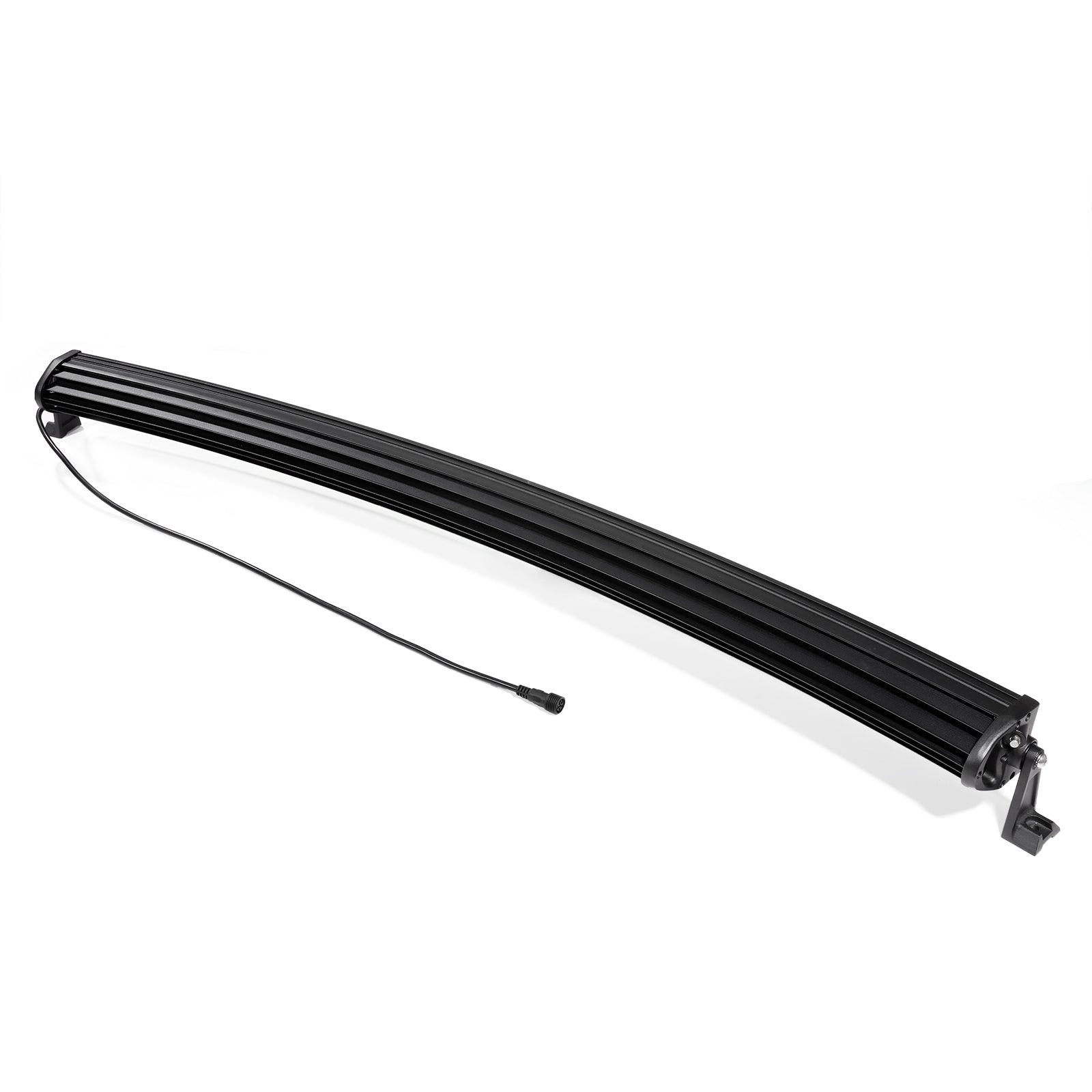 New 52 Inch V-PRO Series Curved RGBW Color Changing Off Road Led Light Bar for ATV UTV SIDE BY SIDES
