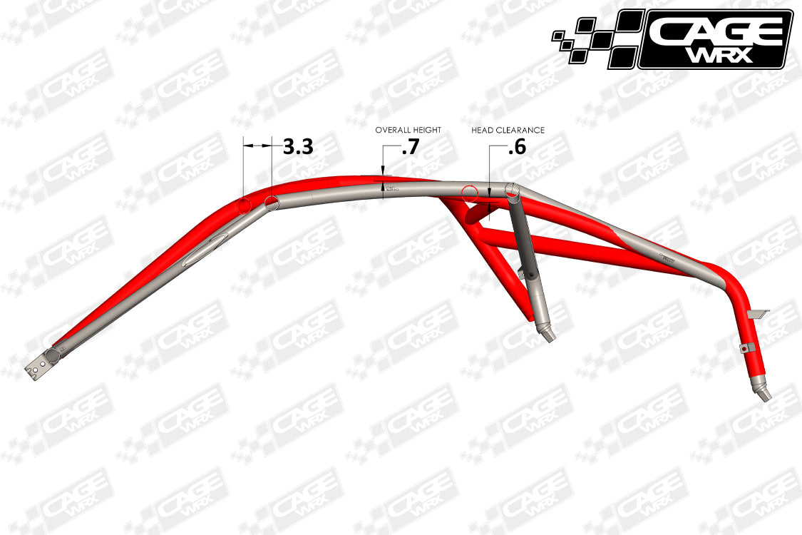 Polaris RZR Pro R Roll Cage | ASSEMBLED | "SUPER SHORTY"
