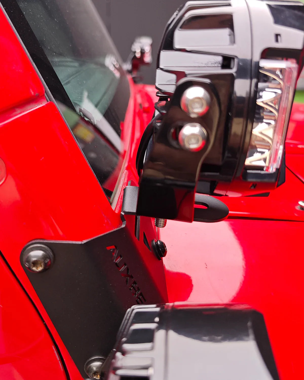 (2pcs/set) Dual A-Pillar Pods Light Mount Brackets for Jeep Wrangler JK 2007-2017