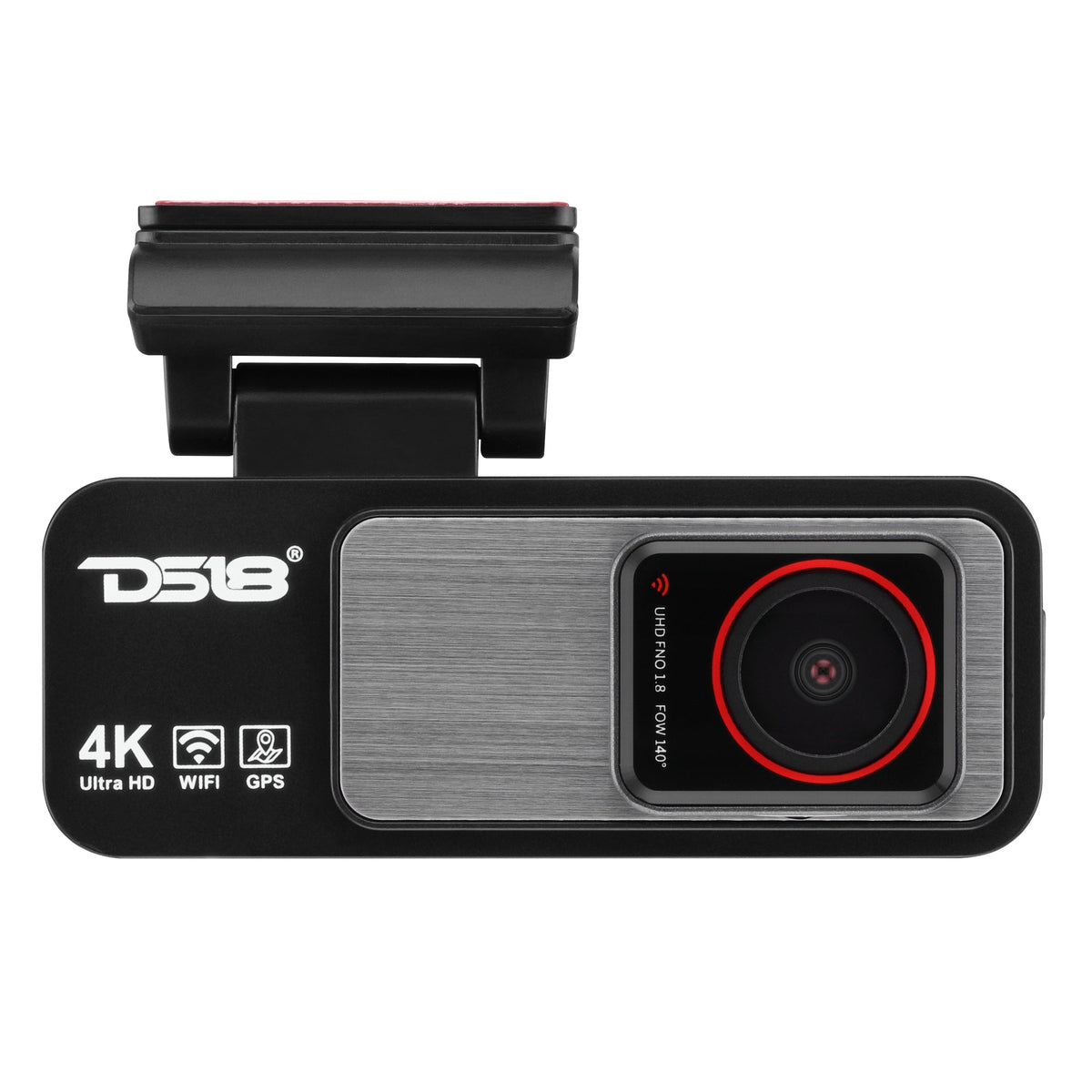 4K Dual Dash Camera with Wi-Fi, GPS, Parking Monitor, and 3.2” IPS Display (Front & Rear Cameras)