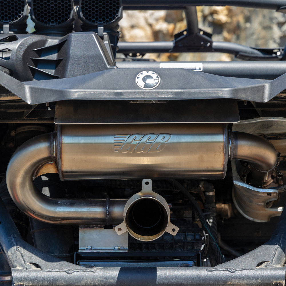 2017-2025 Can-Am Maverick X3 Turbo / Max X3 Turbo Trail Muffler and Bypass Pipe
