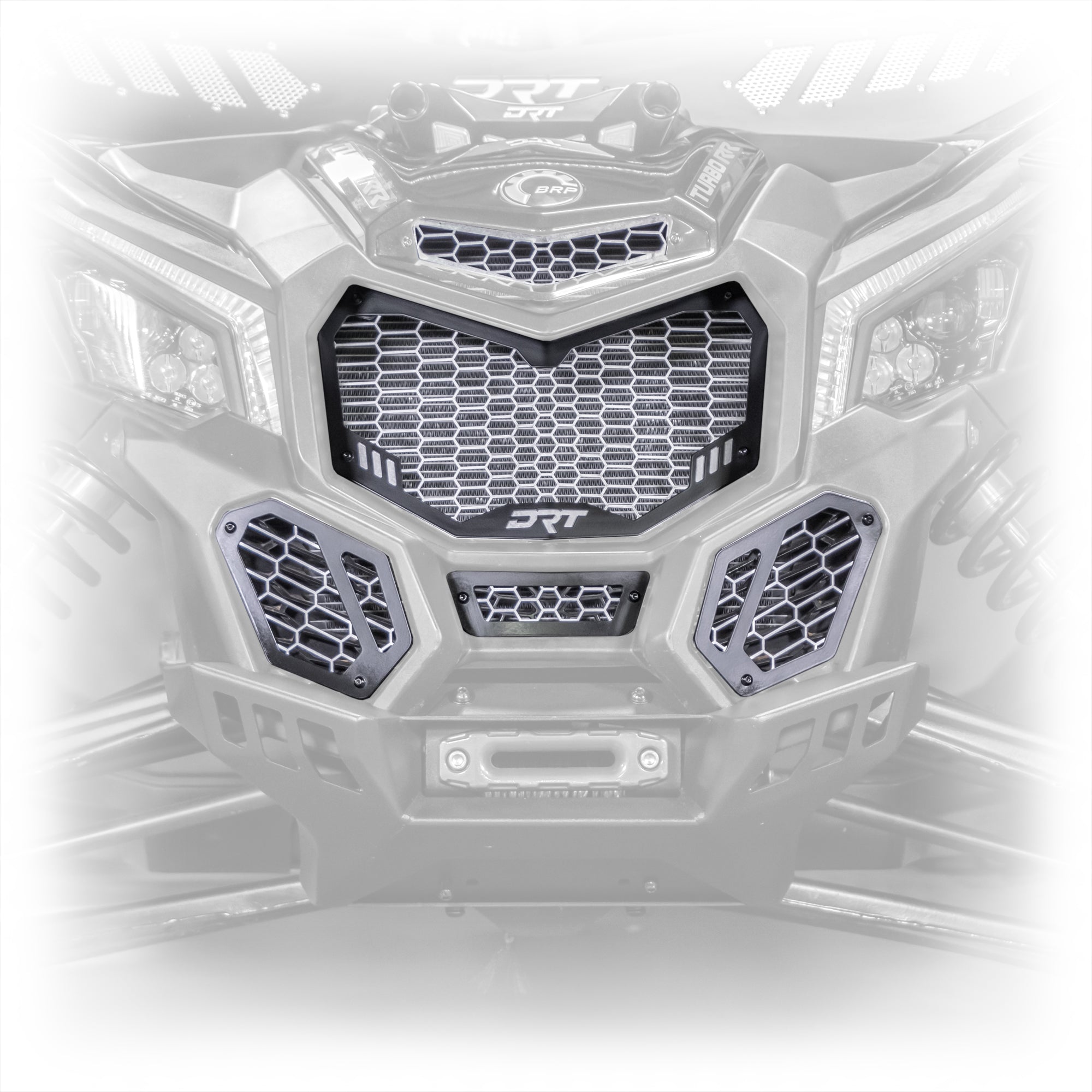 Can-Am Maverick X3 mesh grill kit – aggressive aftermarket upgrade