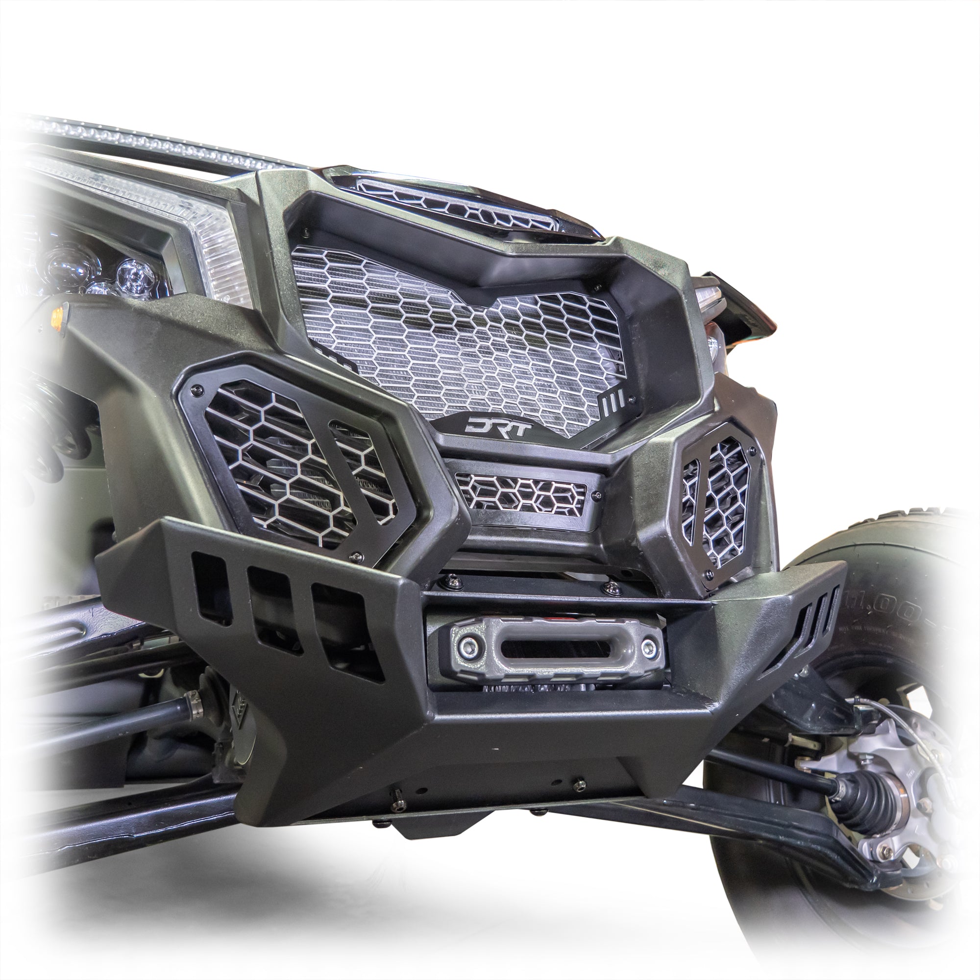 Can-Am X3 V2 grill – sleek black off-road look