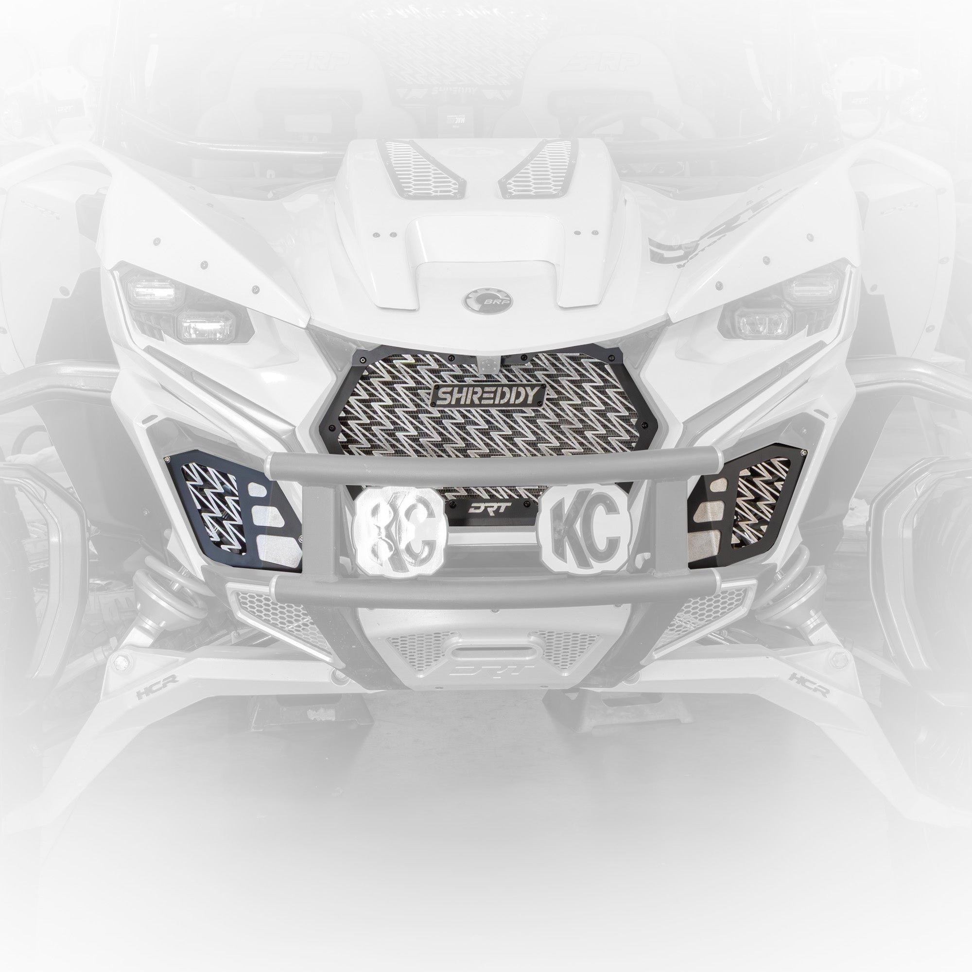 DRT x Shreddy Front Grill Kit for Can Am Maverick R