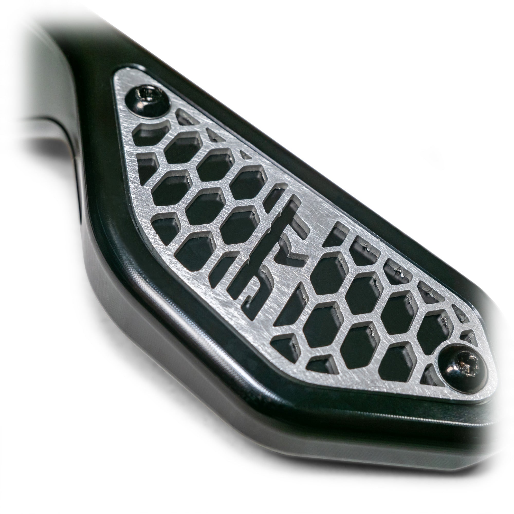 DRT Can Am Maverick R Steering Wheel Adjustment Lever Handle close up