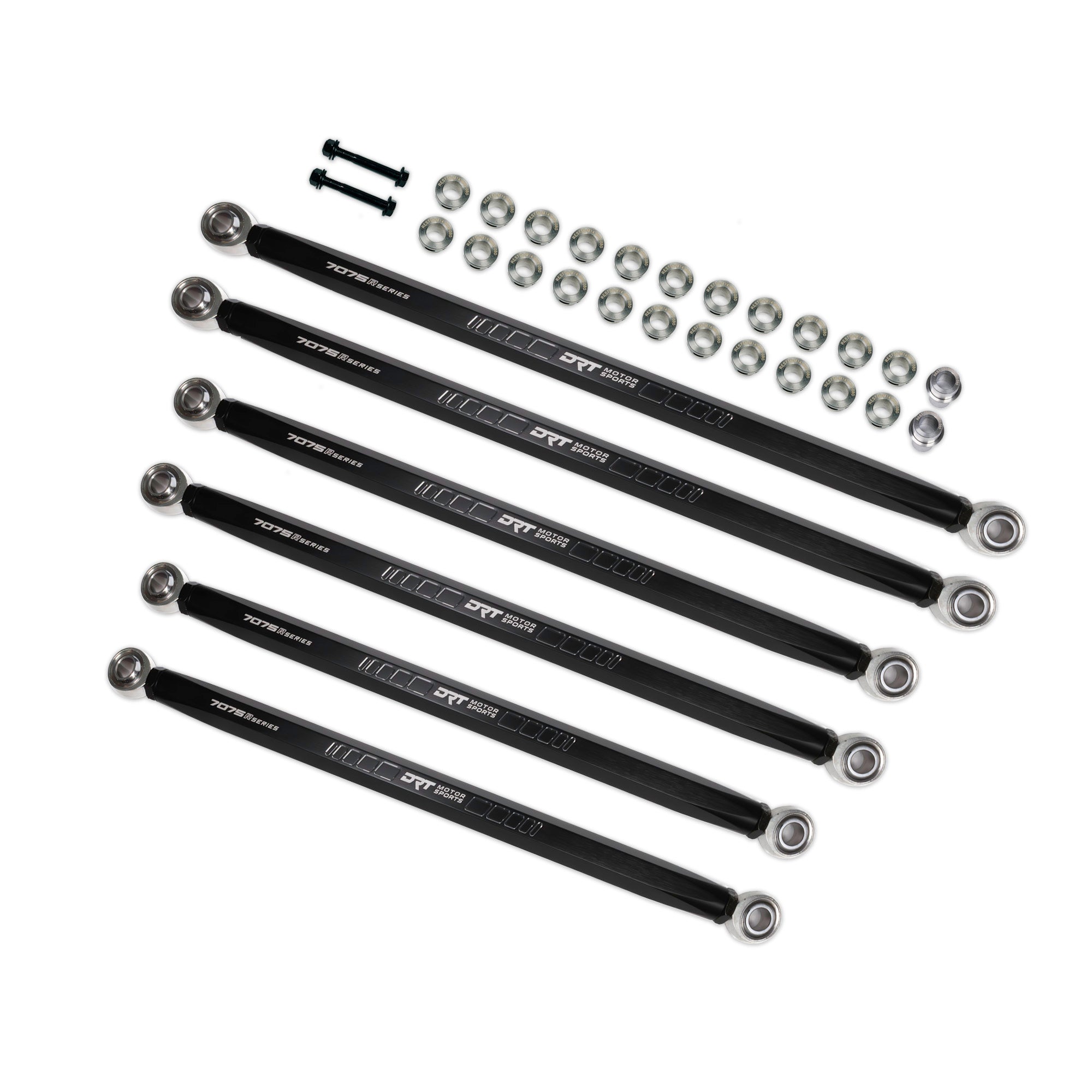 Billet Aluminum Race Series 7075 XD Hex Bar Radius Rod Set For Can Am Maverick R