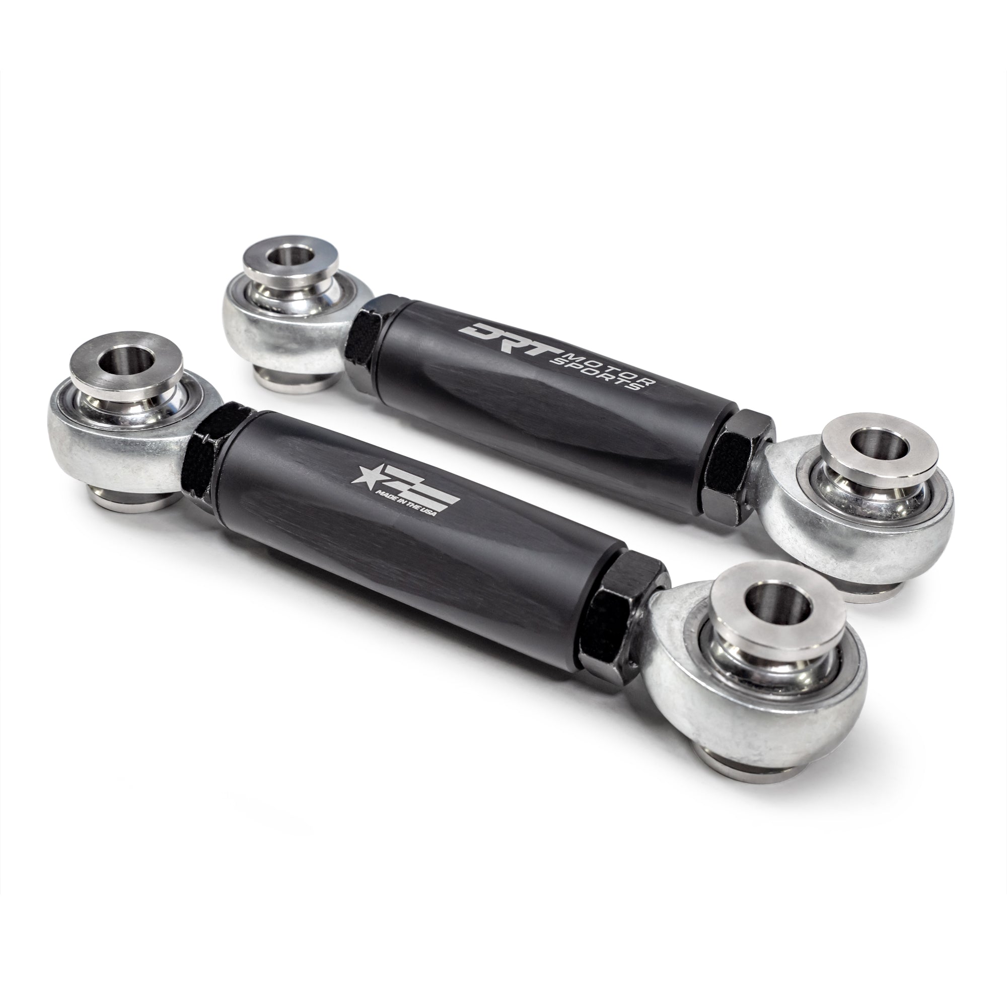 DRT RZR XP Billet Aluminum Hex Bar Adjustable Sway Bar Link Kit Front (M10)